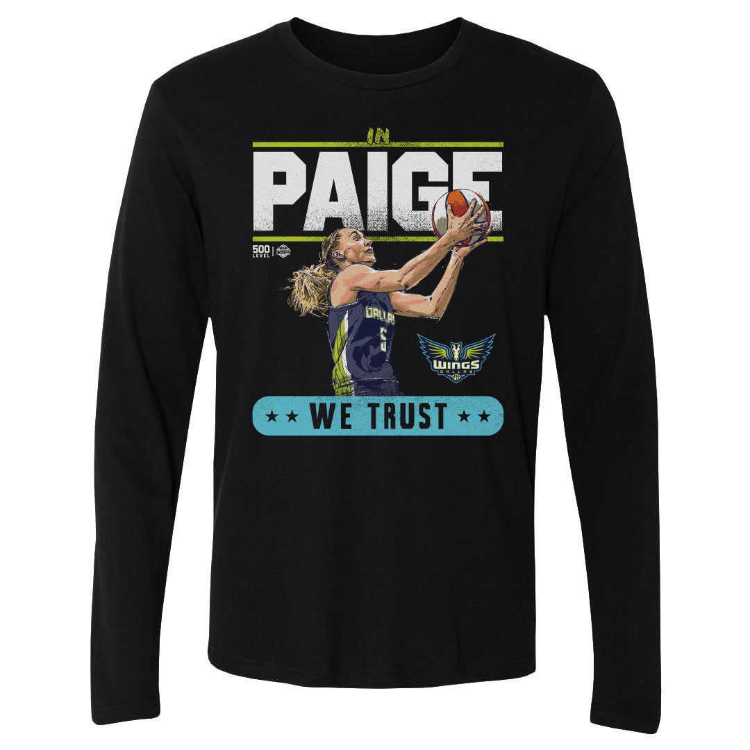 Paige Bueckers Men's Long Sleeve T-Shirt | 500 LEVEL