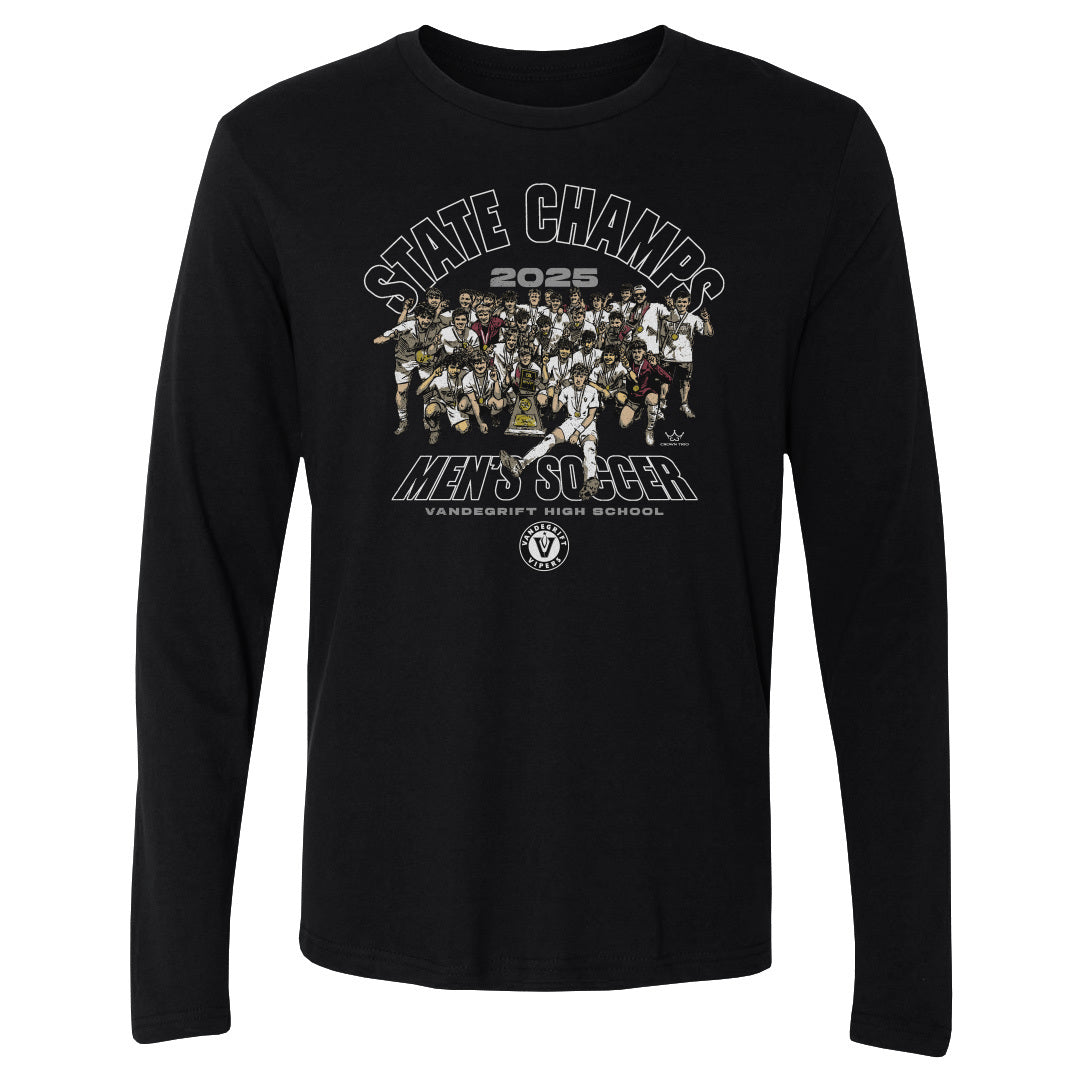 Crown Trio Men's Long Sleeve T-Shirt | 500 LEVEL