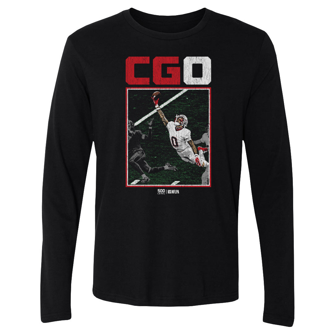 Christian Gonzalez Men's Long Sleeve T-Shirt | 500 LEVEL