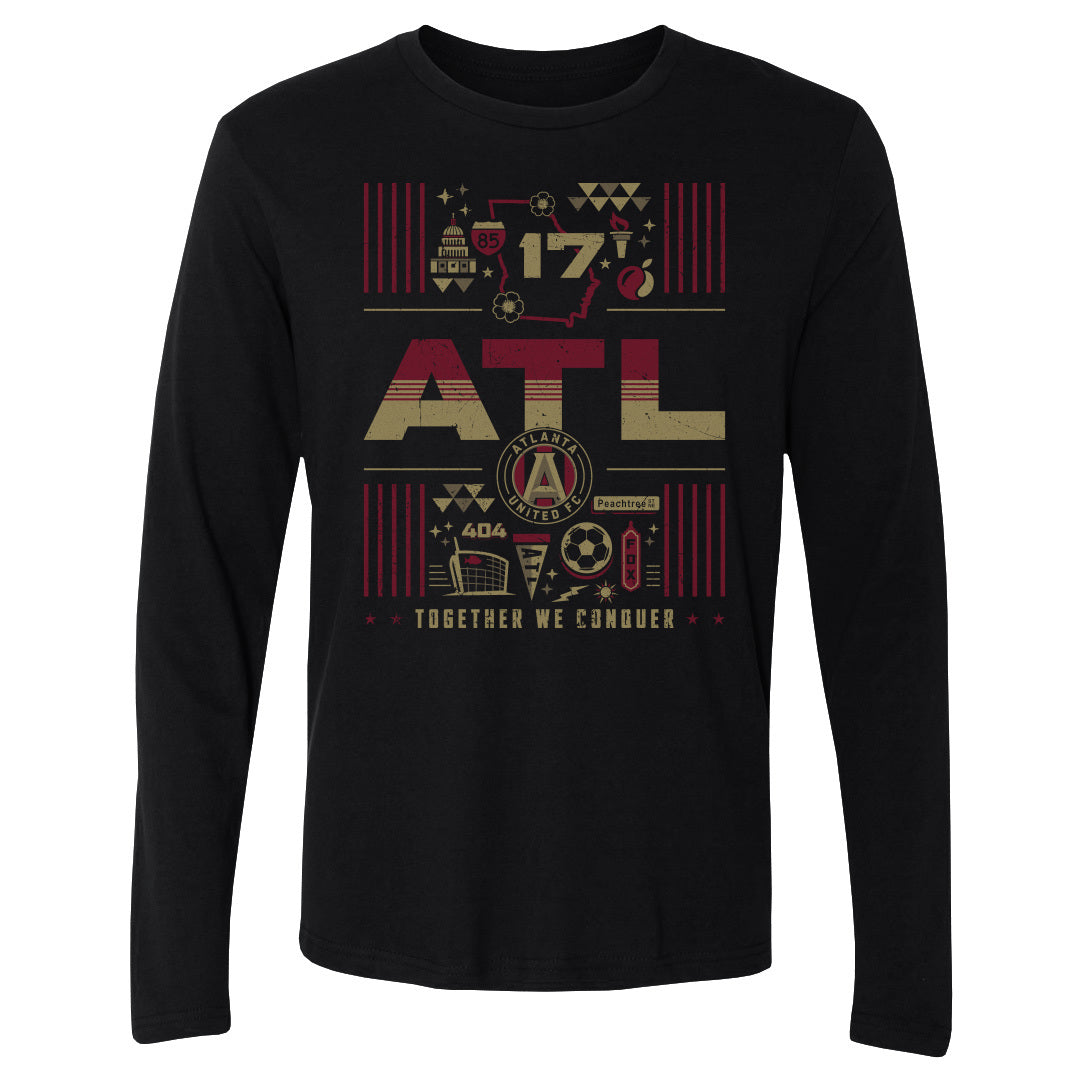 Atlanta United Men's Long Sleeve T-Shirt | 500 LEVEL
