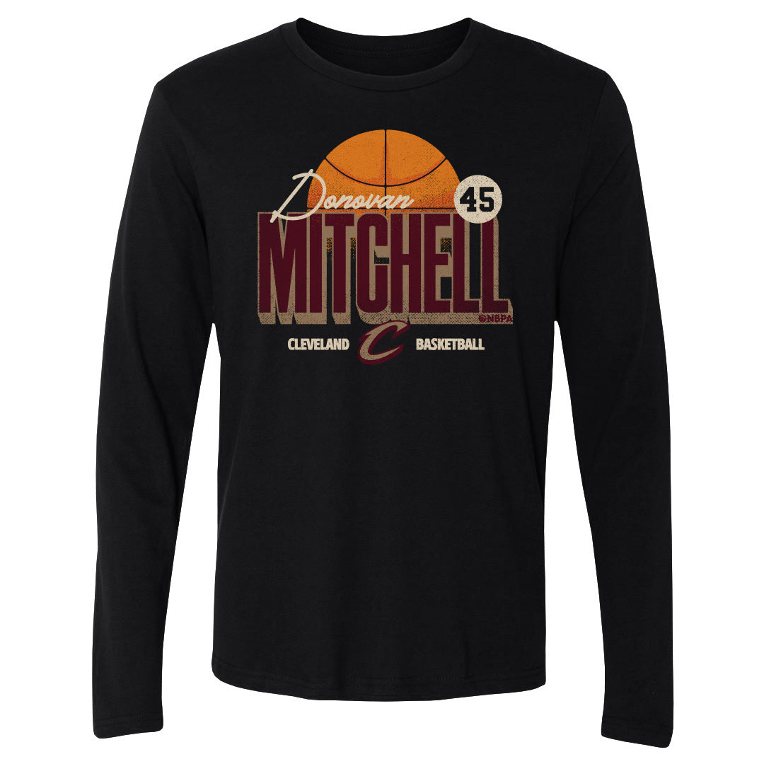 Donovan Mitchell Men's Long Sleeve T-Shirt | 500 LEVEL