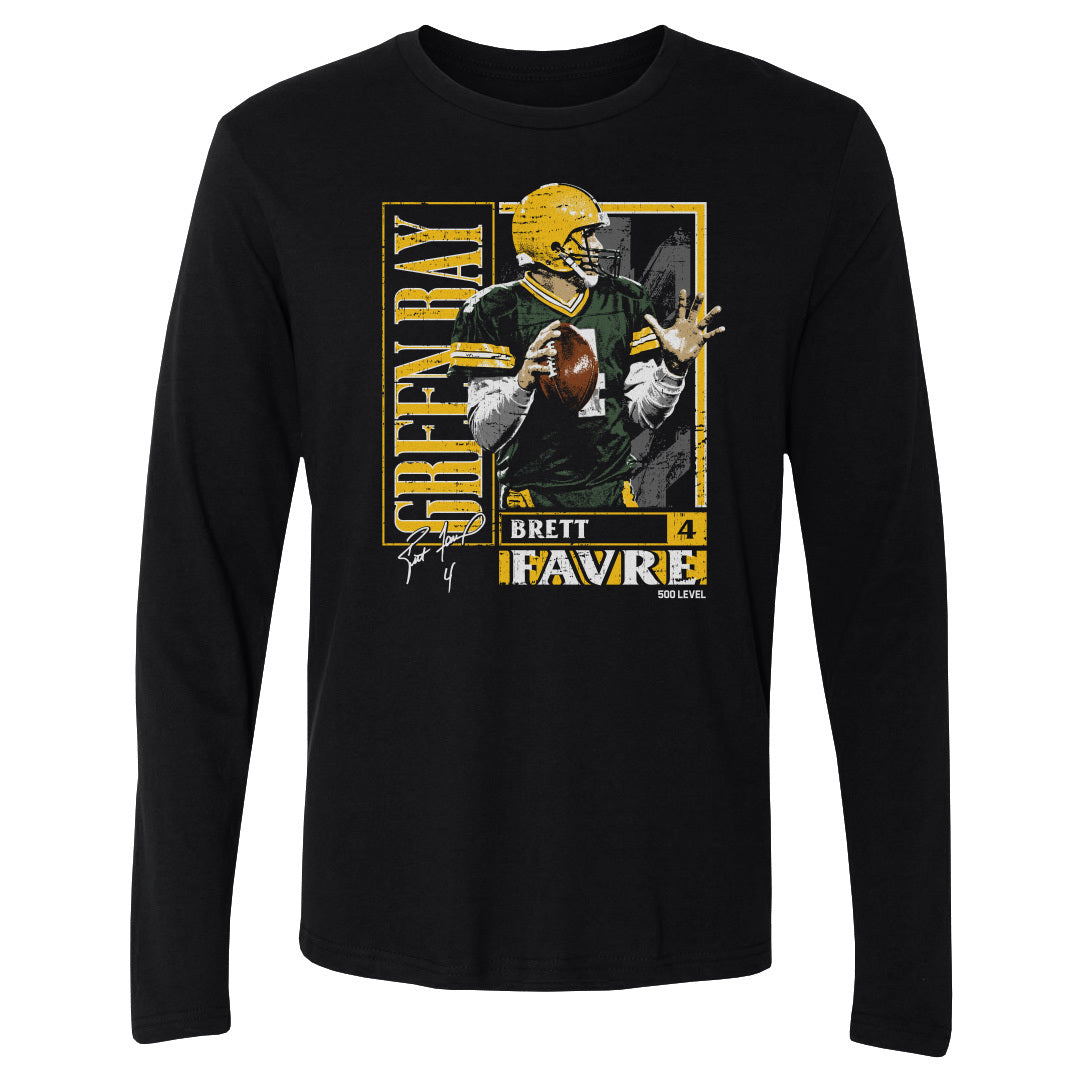 Brett Favre Men's Long Sleeve T-Shirt | 500 LEVEL