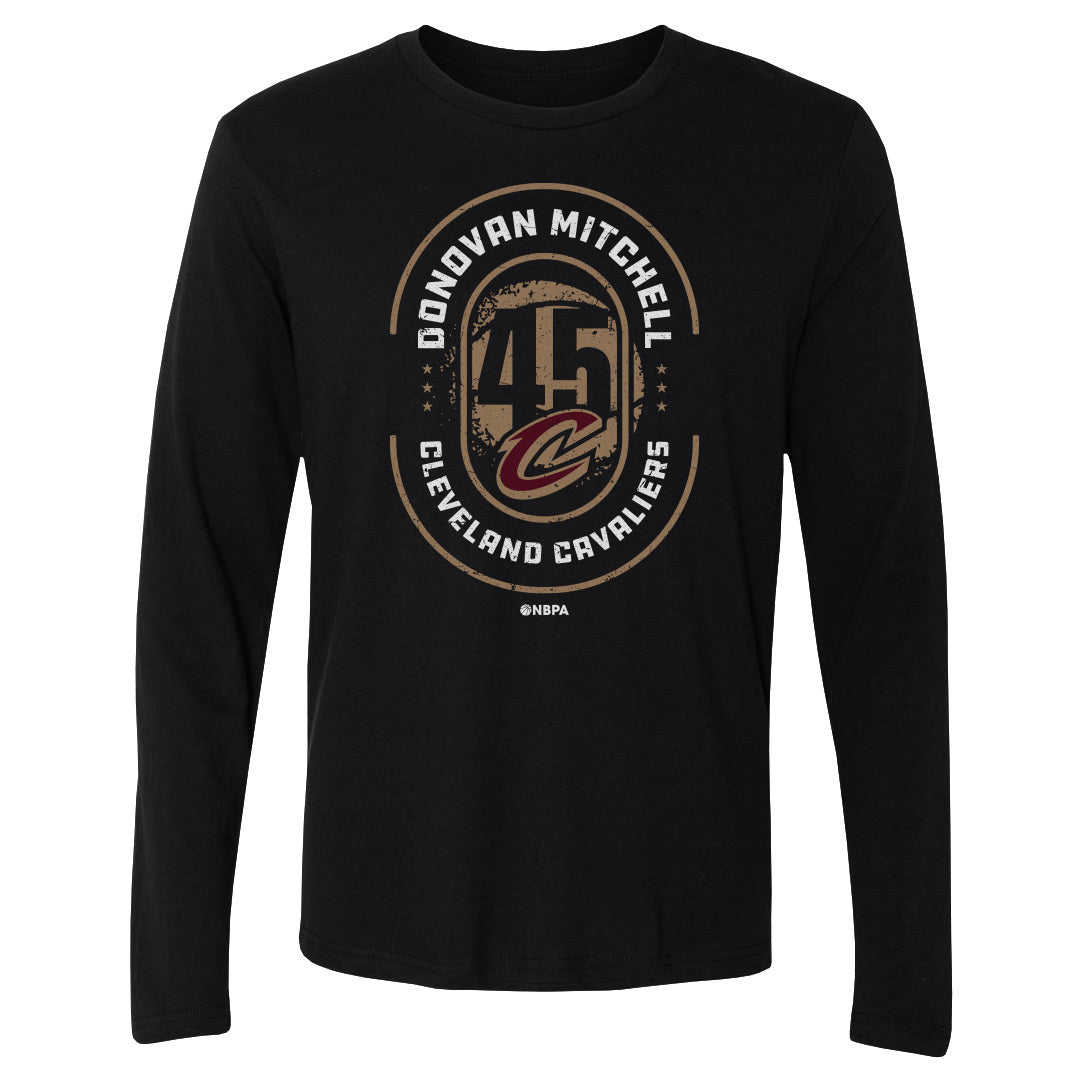 Donovan Mitchell Men's Long Sleeve T-Shirt | 500 LEVEL