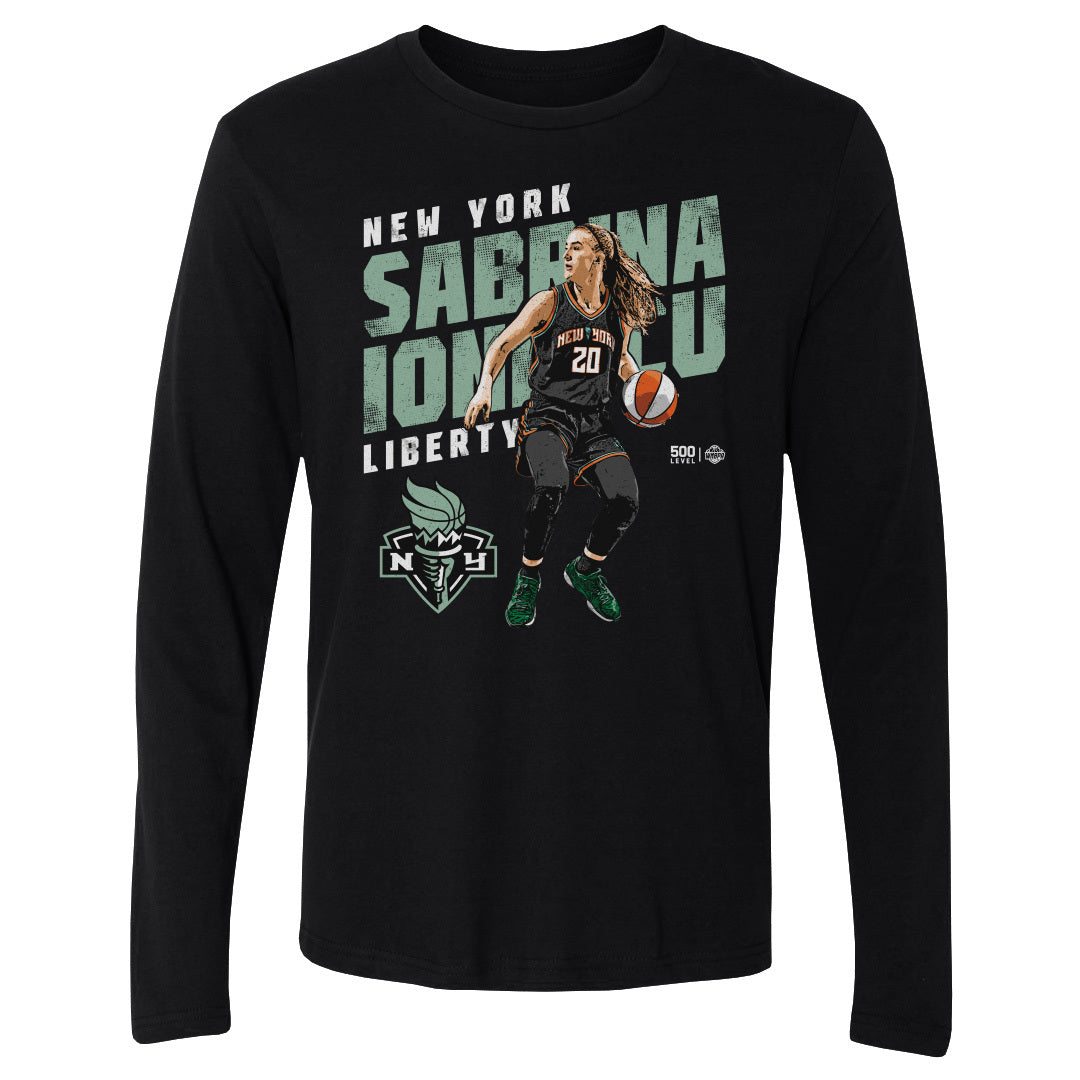 Sabrina Ionescu Men's Long Sleeve T-Shirt | 500 LEVEL
