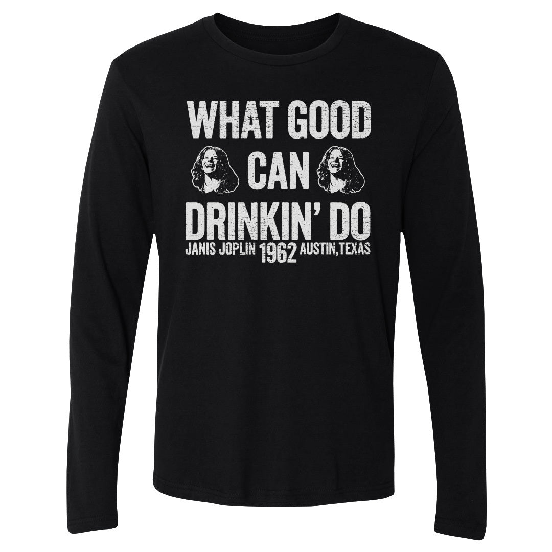 Janis Joplin Men's Long Sleeve T-Shirt | 500 LEVEL