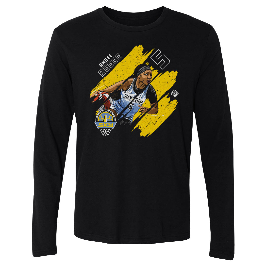 Angel Reese Men's Long Sleeve T-Shirt | 500 LEVEL