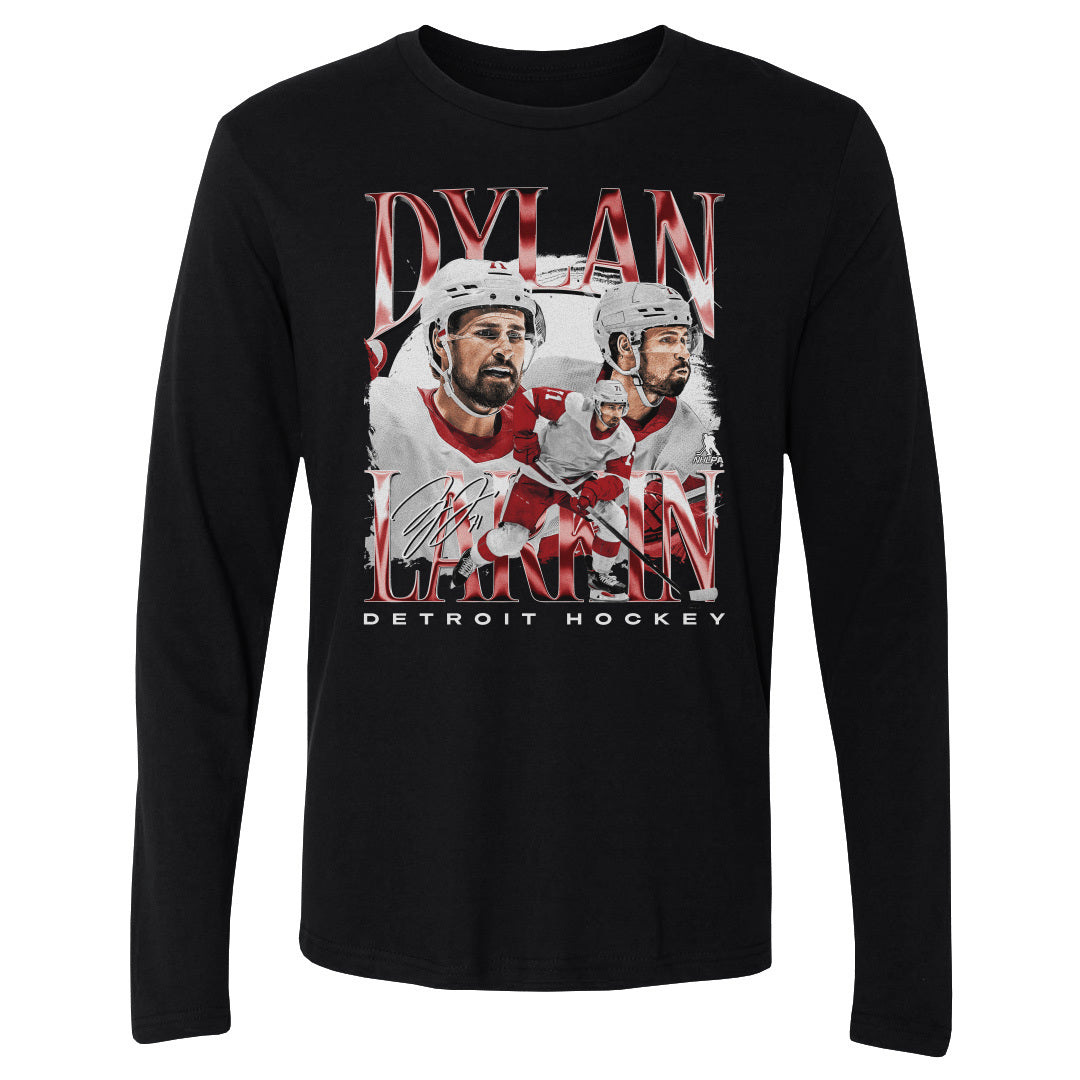 Dylan Larkin Men's Long Sleeve T-Shirt | 500 LEVEL