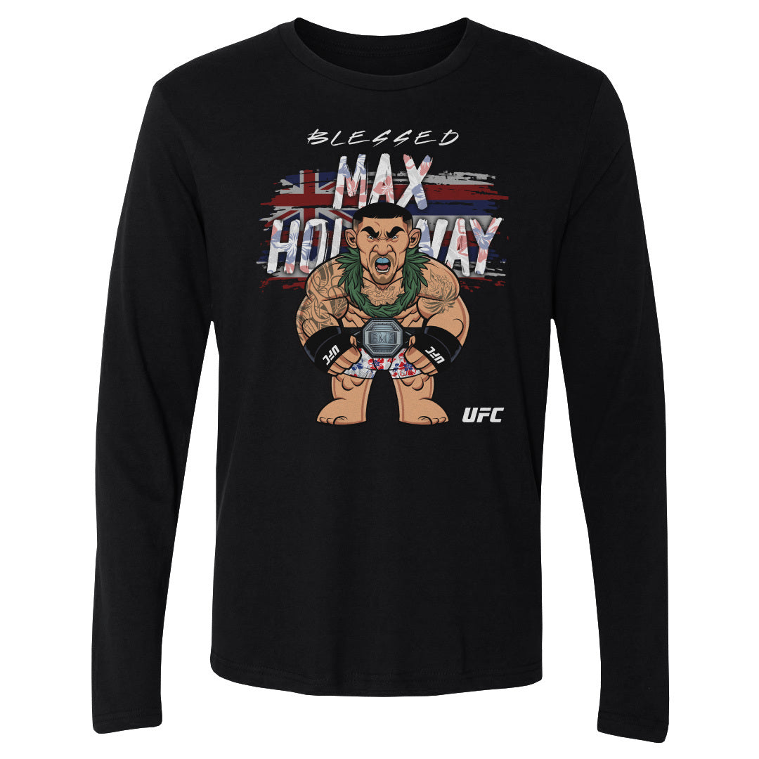 Max Holloway Men's Long Sleeve T-Shirt | 500 LEVEL