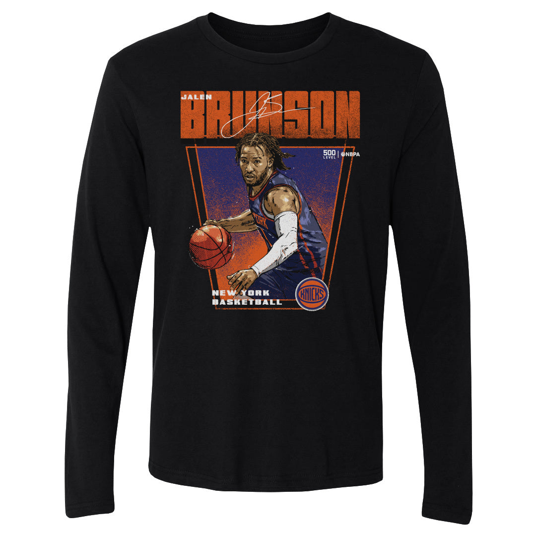 Jalen Brunson Men's Long Sleeve T-Shirt | 500 LEVEL