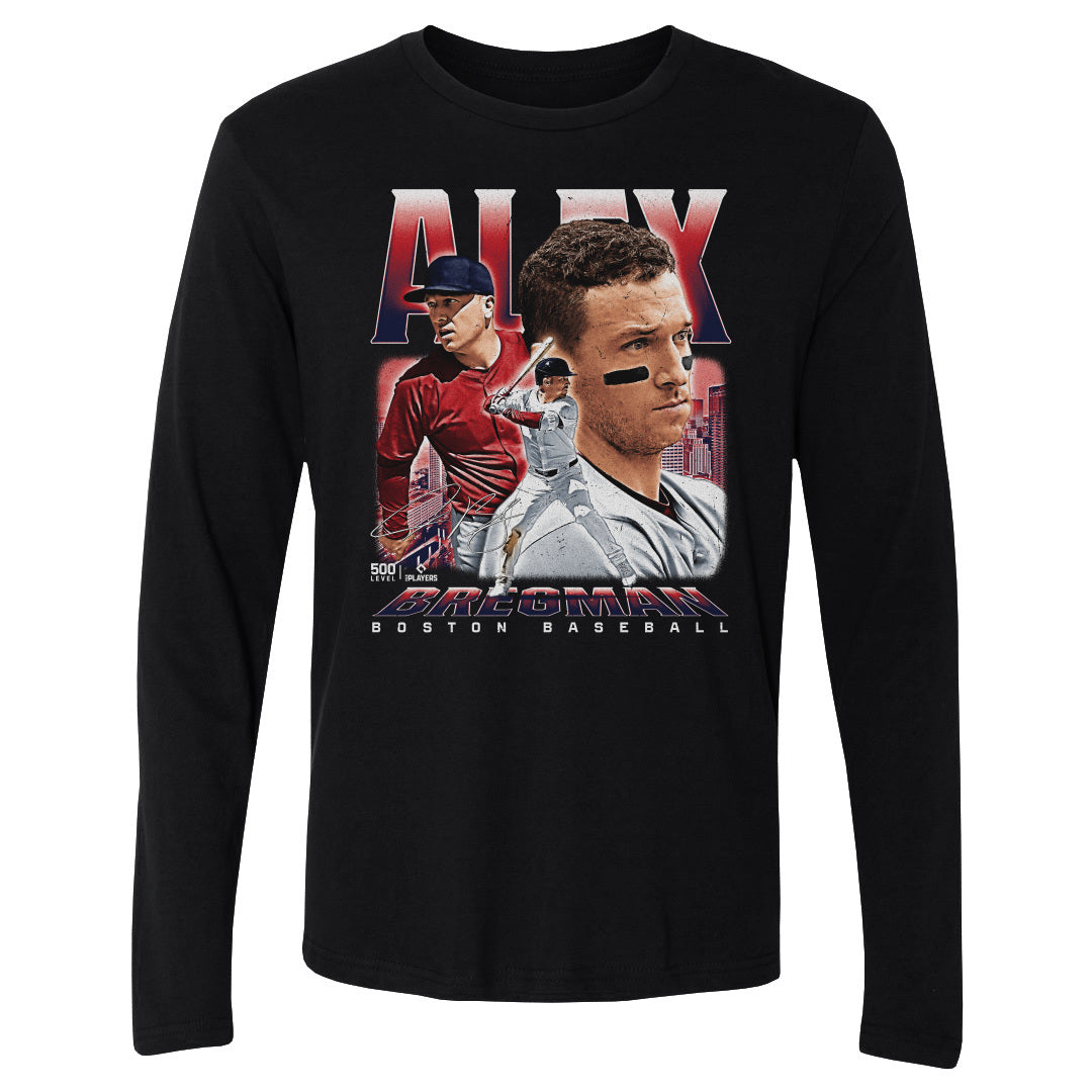 Alex Bregman Men's Long Sleeve T-Shirt | 500 LEVEL