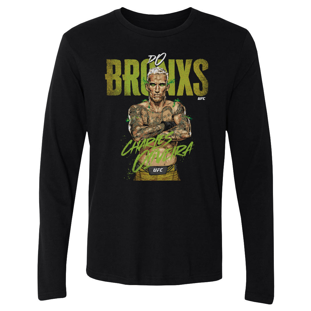 Charles Oliveira Men's Long Sleeve T-Shirt | 500 LEVEL