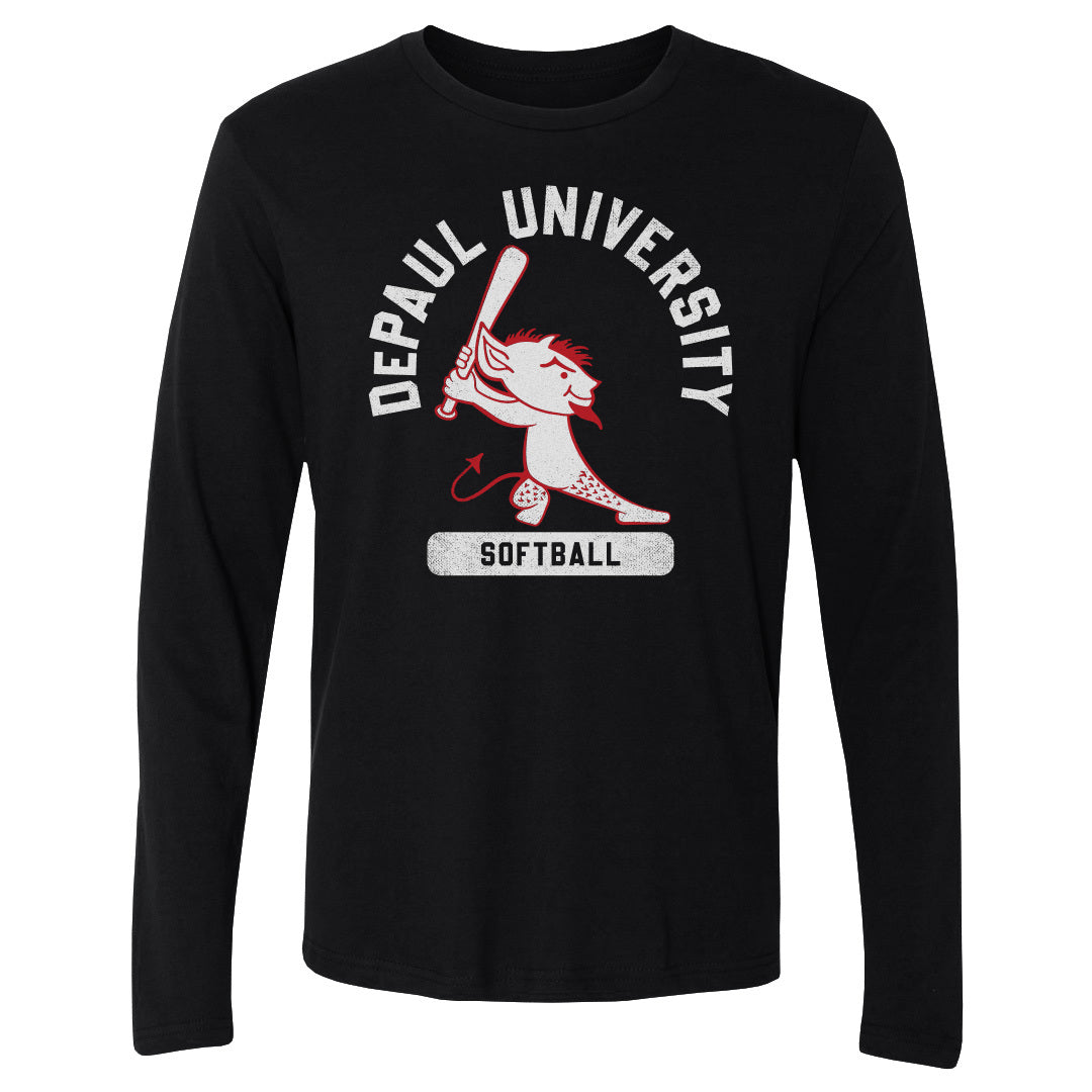 DePaul Blue Demons Men's Long Sleeve T-Shirt | 500 LEVEL
