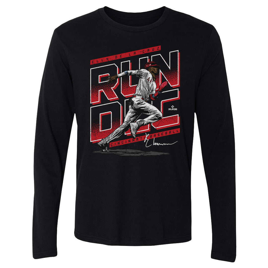 Elly De La Cruz Men's Long Sleeve T-Shirt | 500 LEVEL