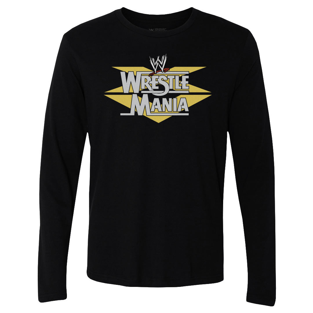 WrestleMania Men's Long Sleeve T-Shirt | 500 LEVEL