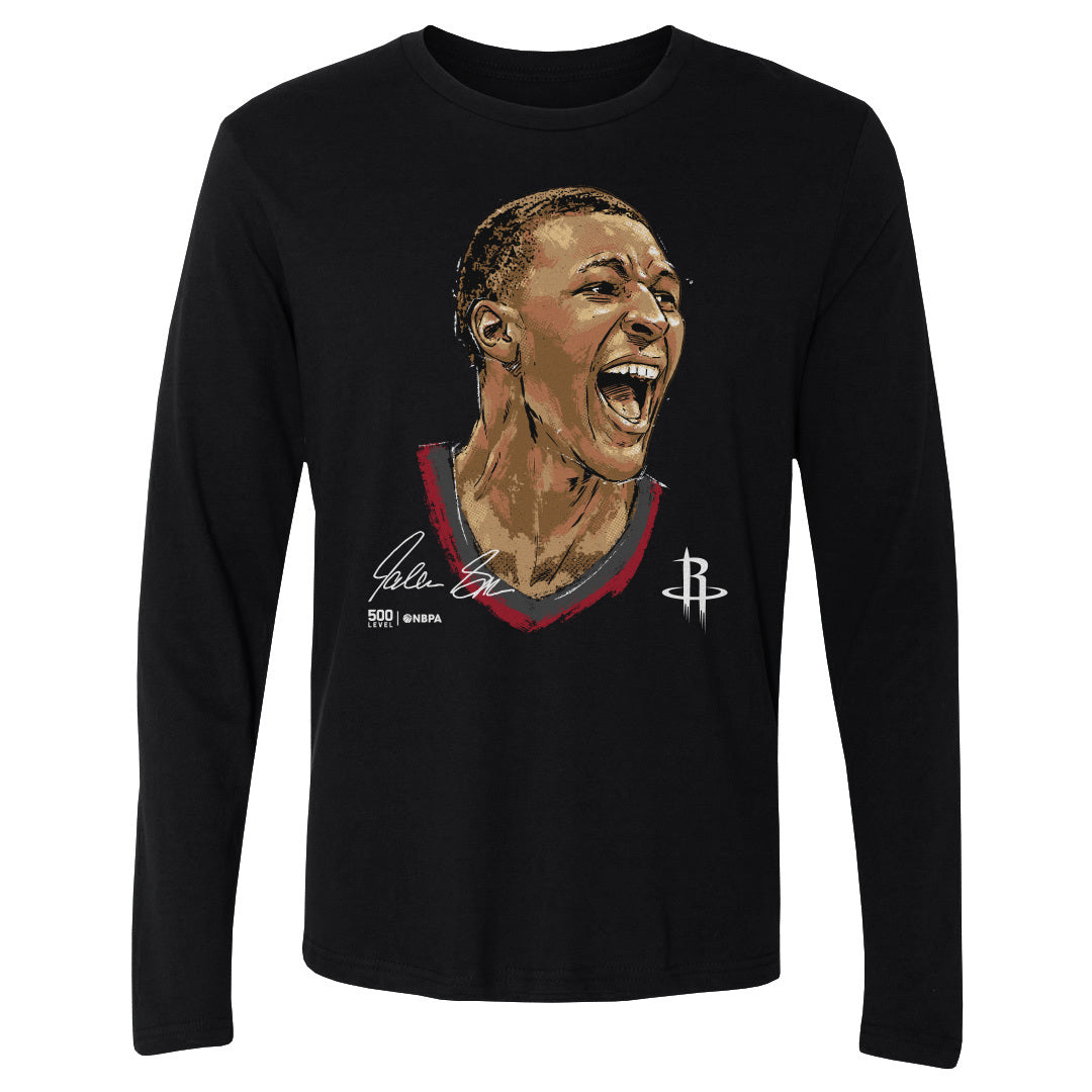 Jabari Smith Jr. Men's Long Sleeve T-Shirt | 500 LEVEL