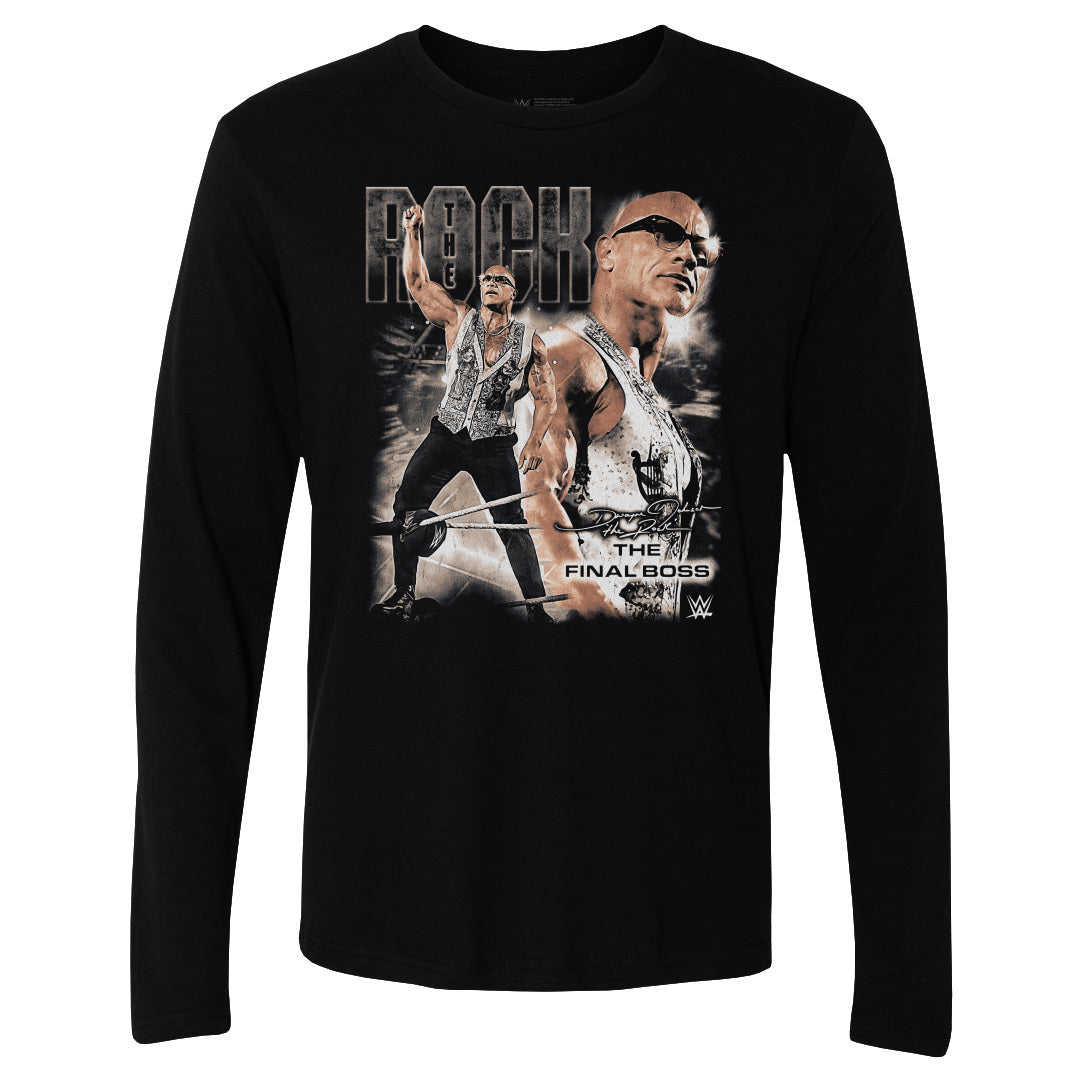 The Rock Men's Long Sleeve T-Shirt | 500 LEVEL