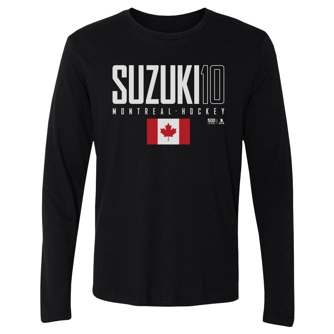 Nick Suzuki Men's Long Sleeve T-Shirt | 500 LEVEL
