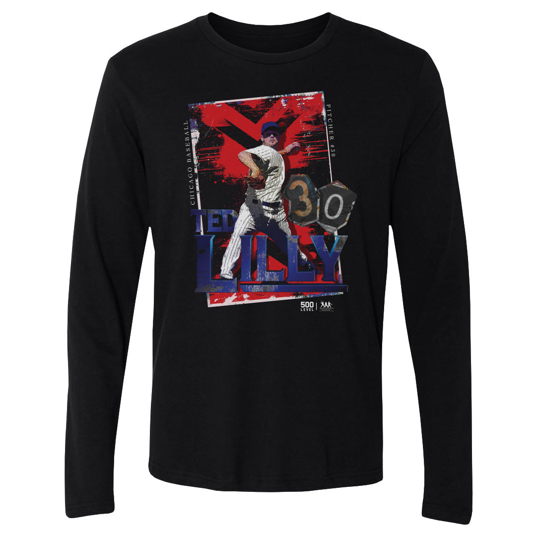 Ted Lilly Men's Long Sleeve T-Shirt | 500 LEVEL