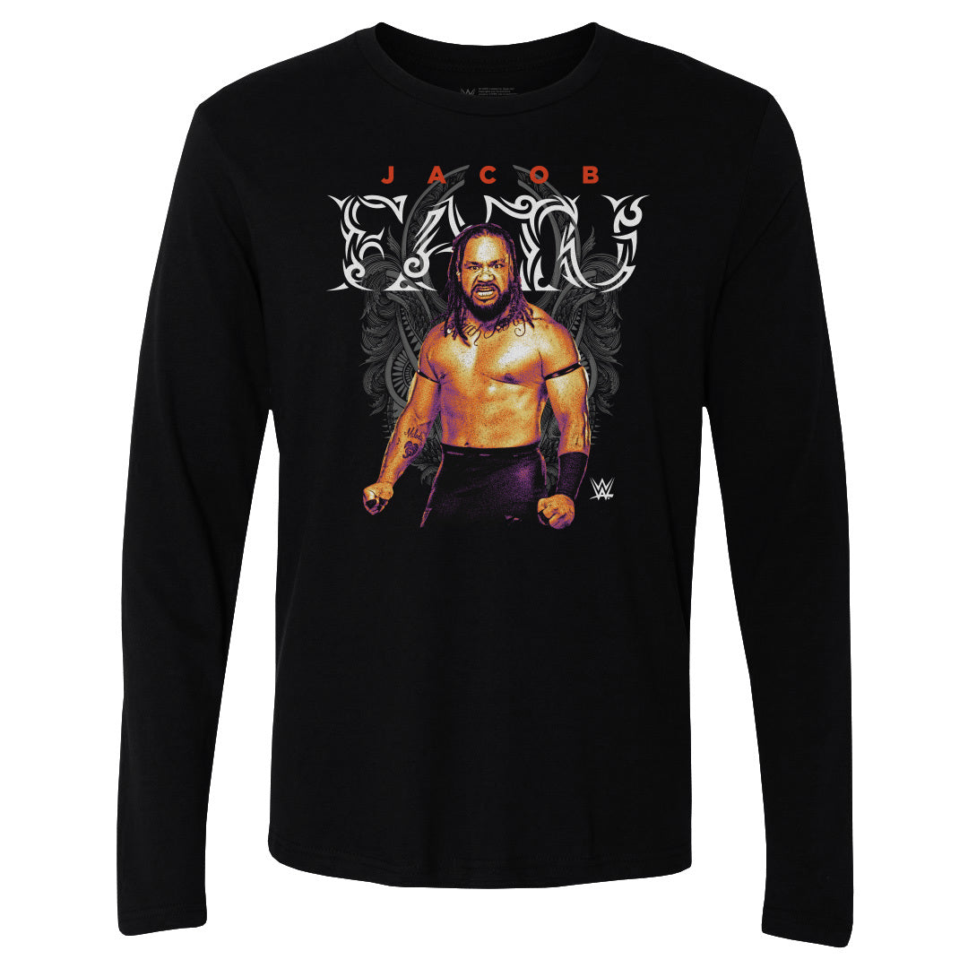 Jacob Fatu Men's Long Sleeve T-Shirt | 500 LEVEL