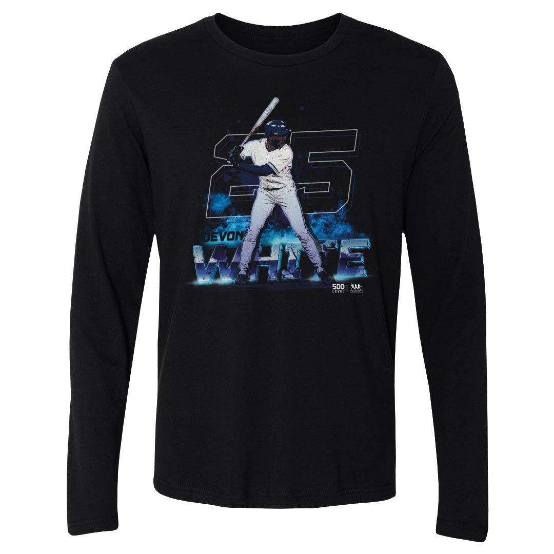 Devon White Men's Long Sleeve T-Shirt | 500 LEVEL