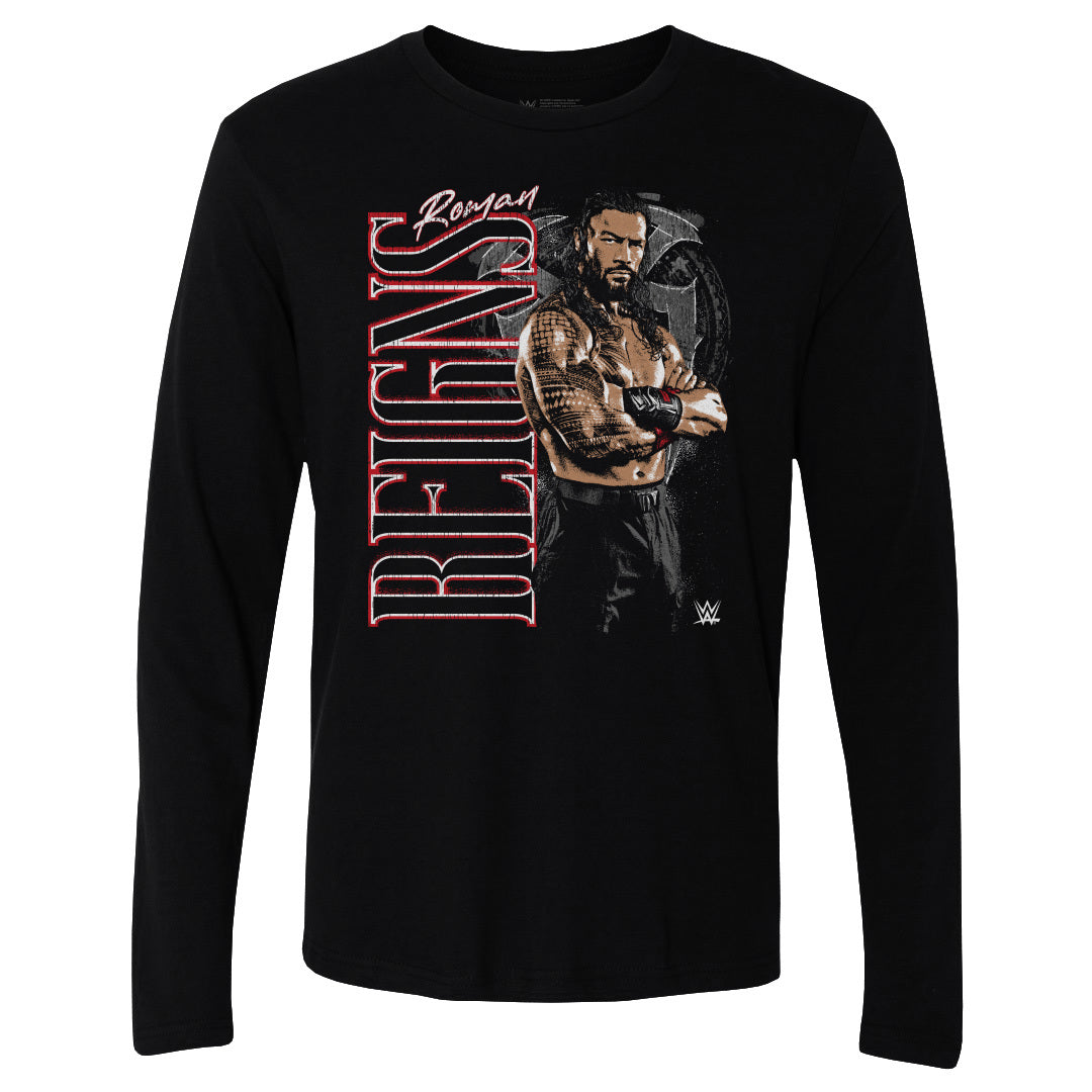 Roman Reigns Men's Long Sleeve T-Shirt | 500 LEVEL
