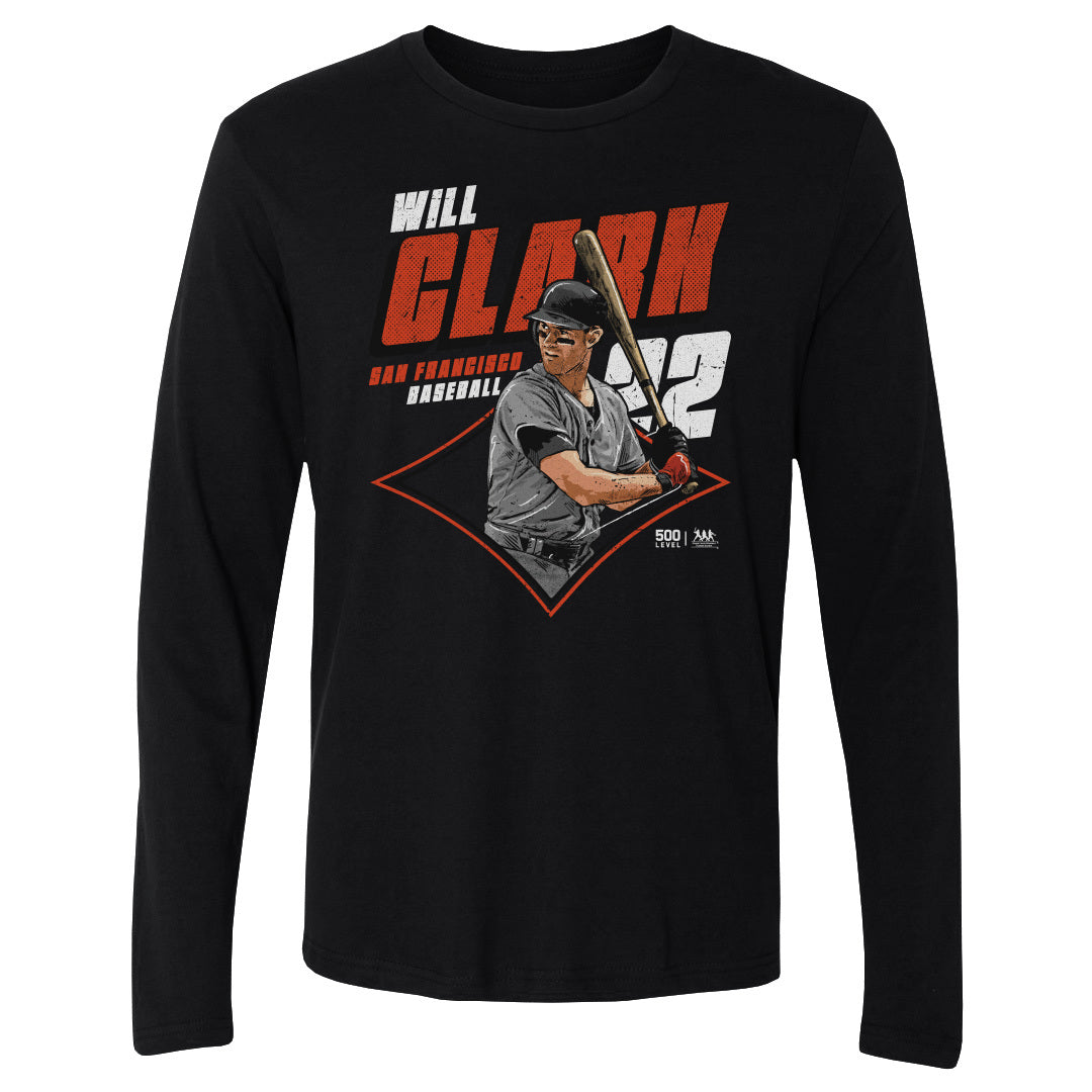 Will Clark Men's Long Sleeve T-Shirt | 500 LEVEL