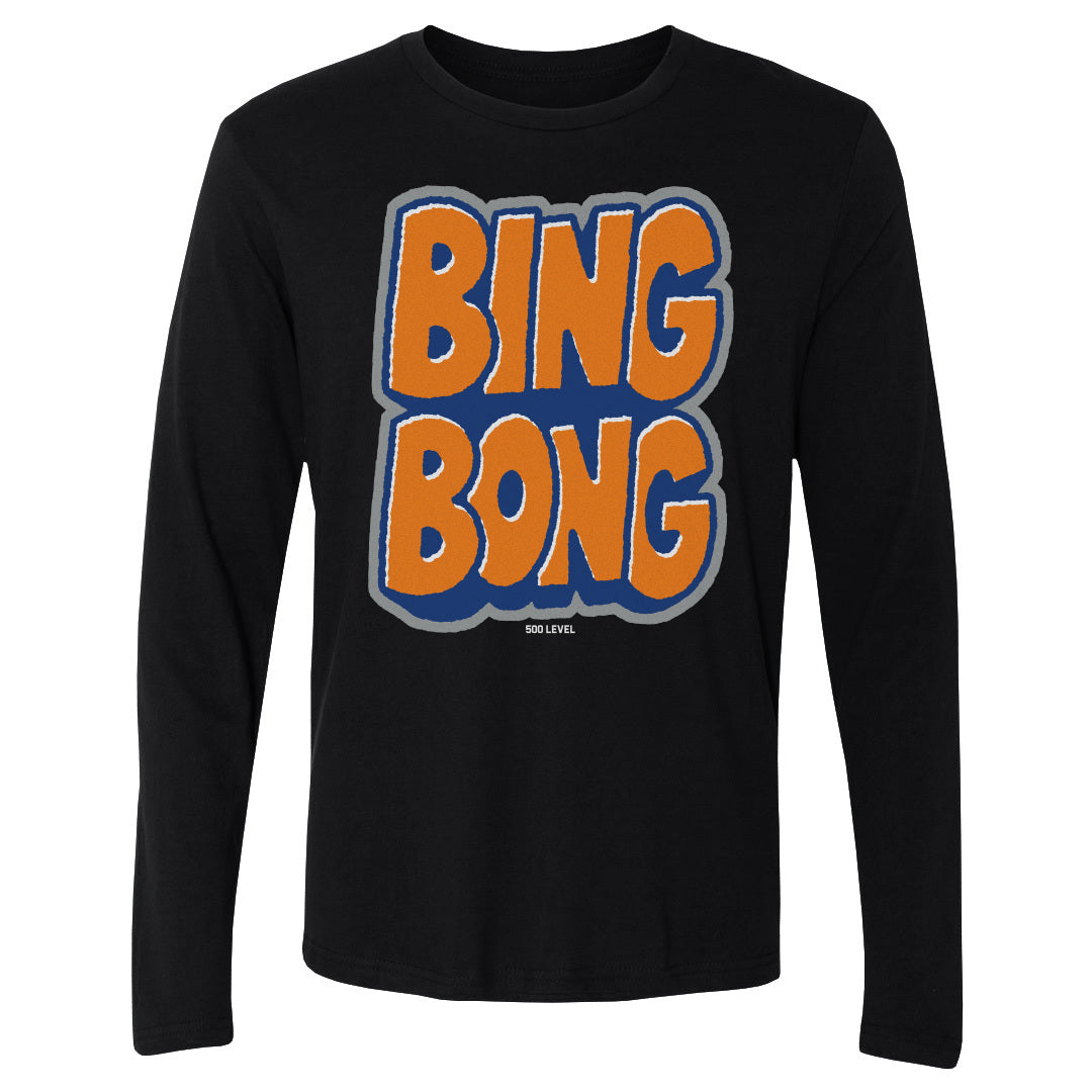 New York Basketball Men's Long Sleeve T-Shirt | 500 LEVEL