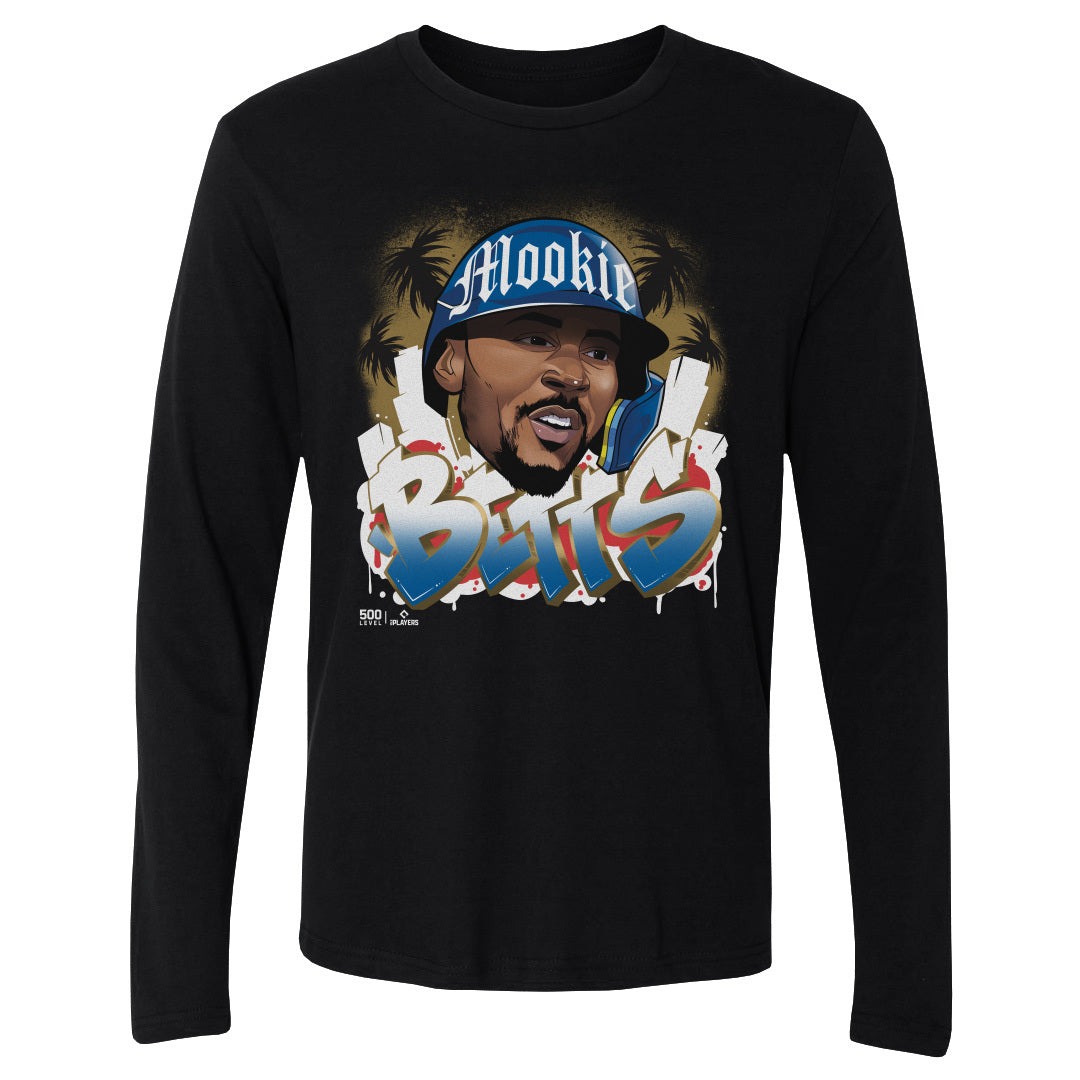 Mookie Betts Men's Long Sleeve T-Shirt | 500 LEVEL