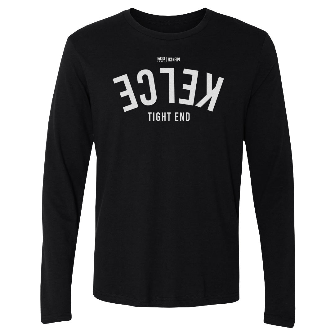 Travis Kelce Men's Long Sleeve T-Shirt | 500 LEVEL