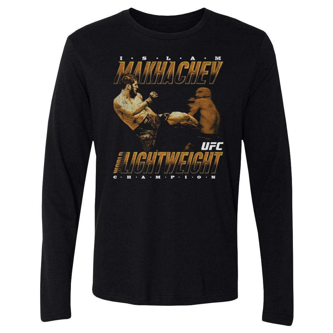 Islam Makhachev Men's Long Sleeve T-Shirt | 500 LEVEL