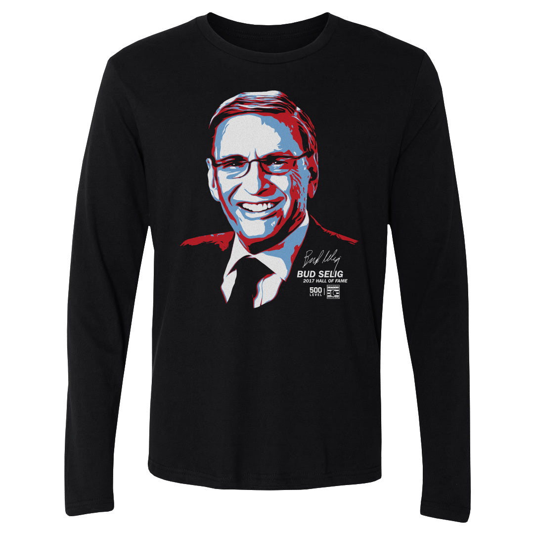 Bud Selig Men's Long Sleeve T-Shirt | 500 LEVEL