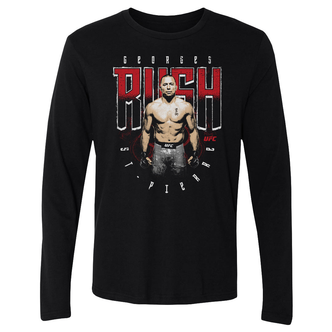 Georges St-Pierre Men's Long Sleeve T-Shirt | 500 LEVEL