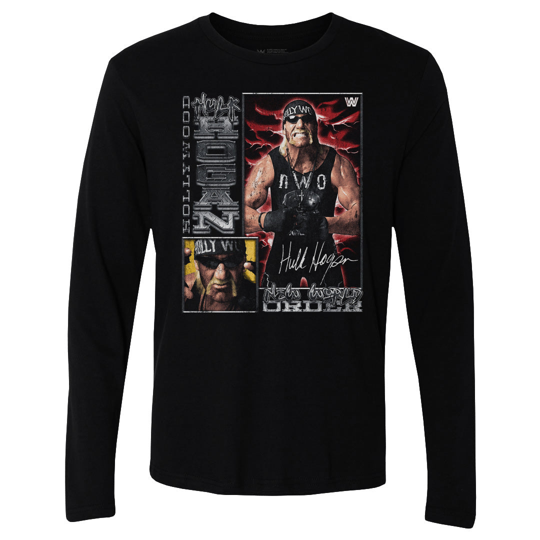 Hulk Hogan Men's Long Sleeve T-Shirt | 500 LEVEL