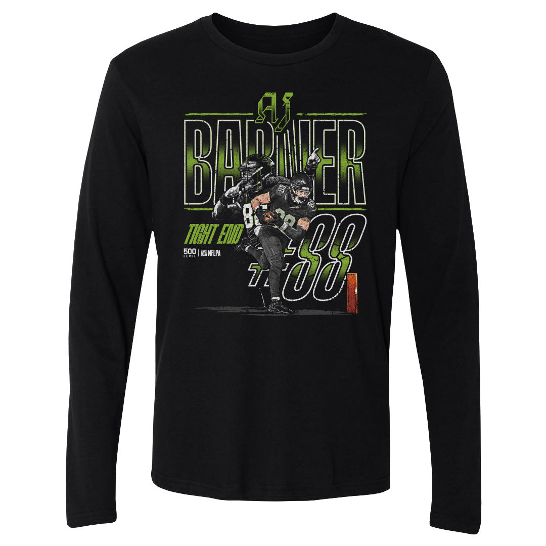 AJ Barner Men's Long Sleeve T-Shirt | 500 LEVEL