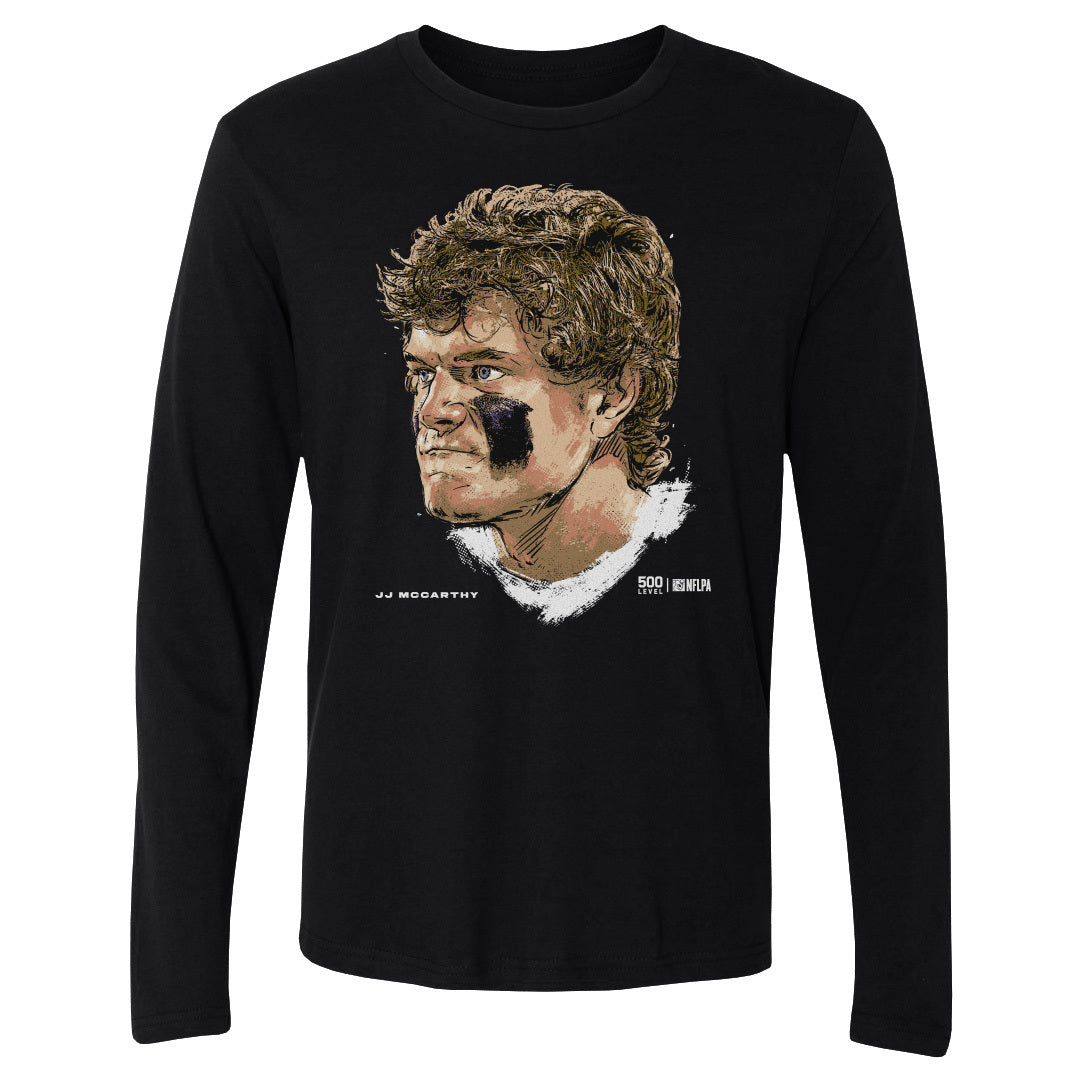 J.J. McCarthy Men's Long Sleeve T-Shirt | 500 LEVEL