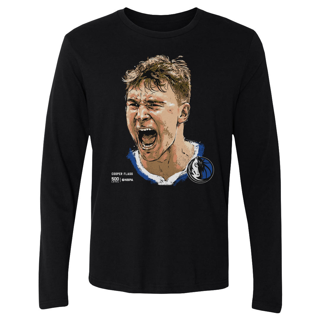 Cooper Flagg Men's Long Sleeve T-Shirt | 500 LEVEL