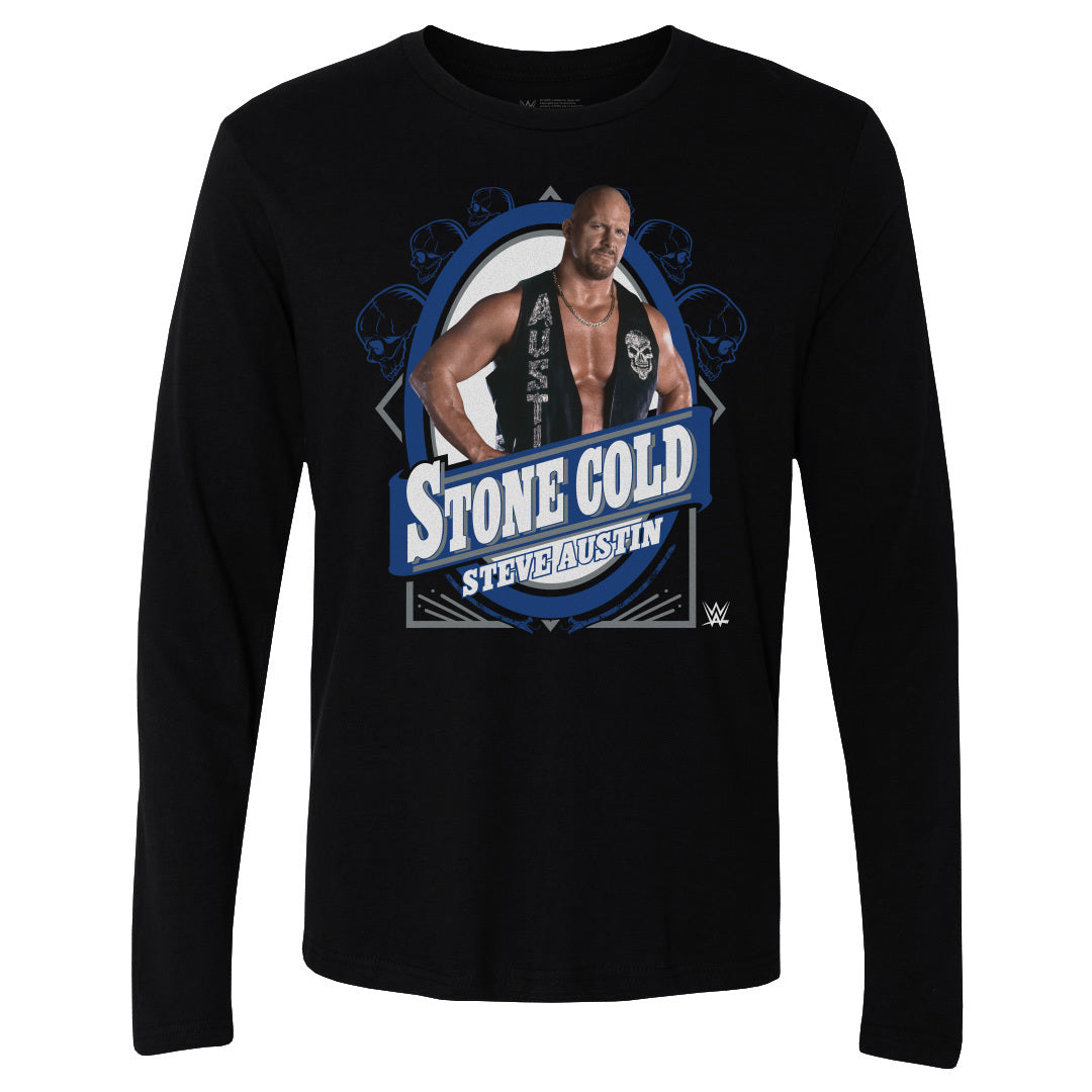Stone Cold Steve Austin Men's Long Sleeve T-Shirt | 500 LEVEL