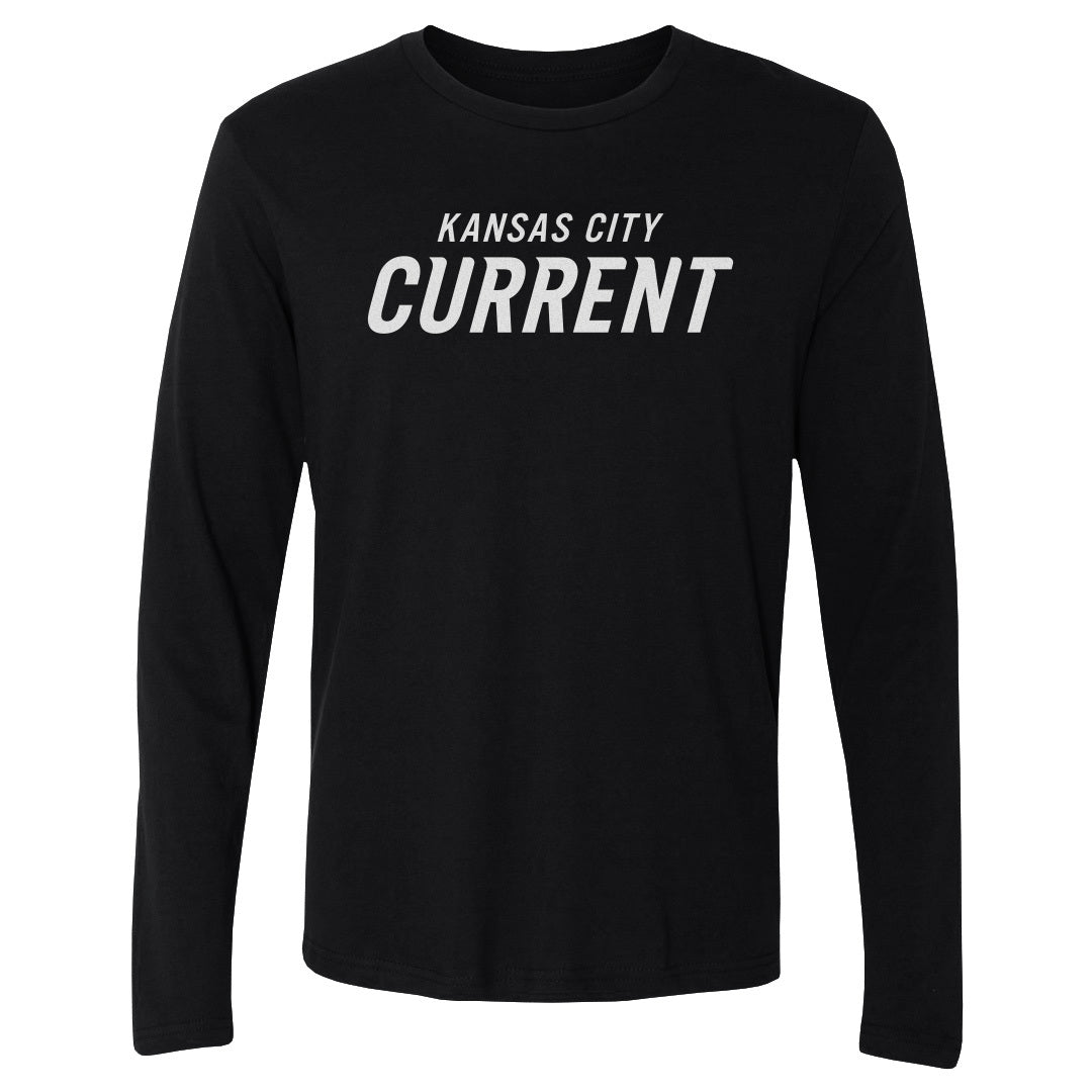 Kansas City Current Men's Long Sleeve T-Shirt | 500 LEVEL