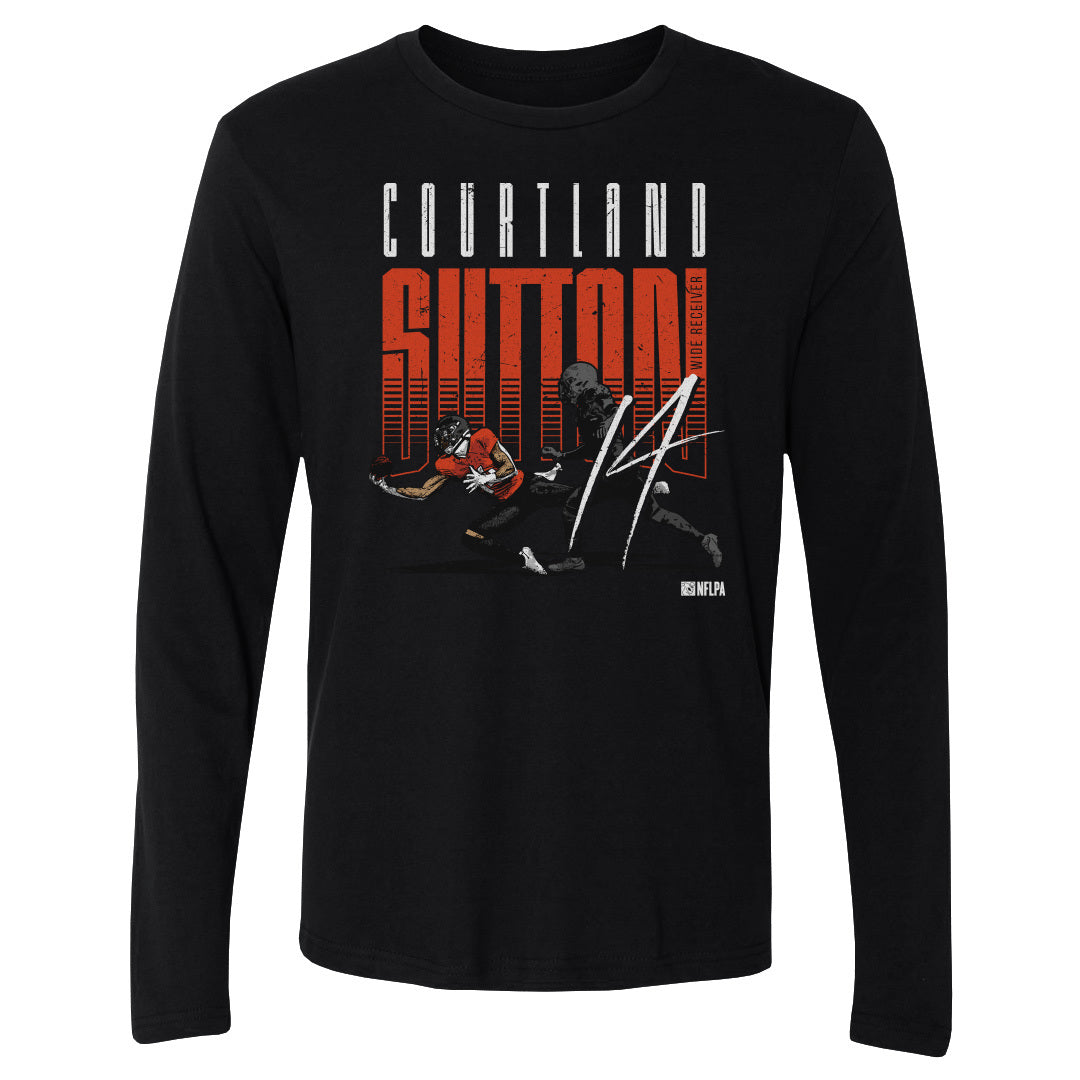Courtland Sutton Men's Long Sleeve T-Shirt | 500 LEVEL