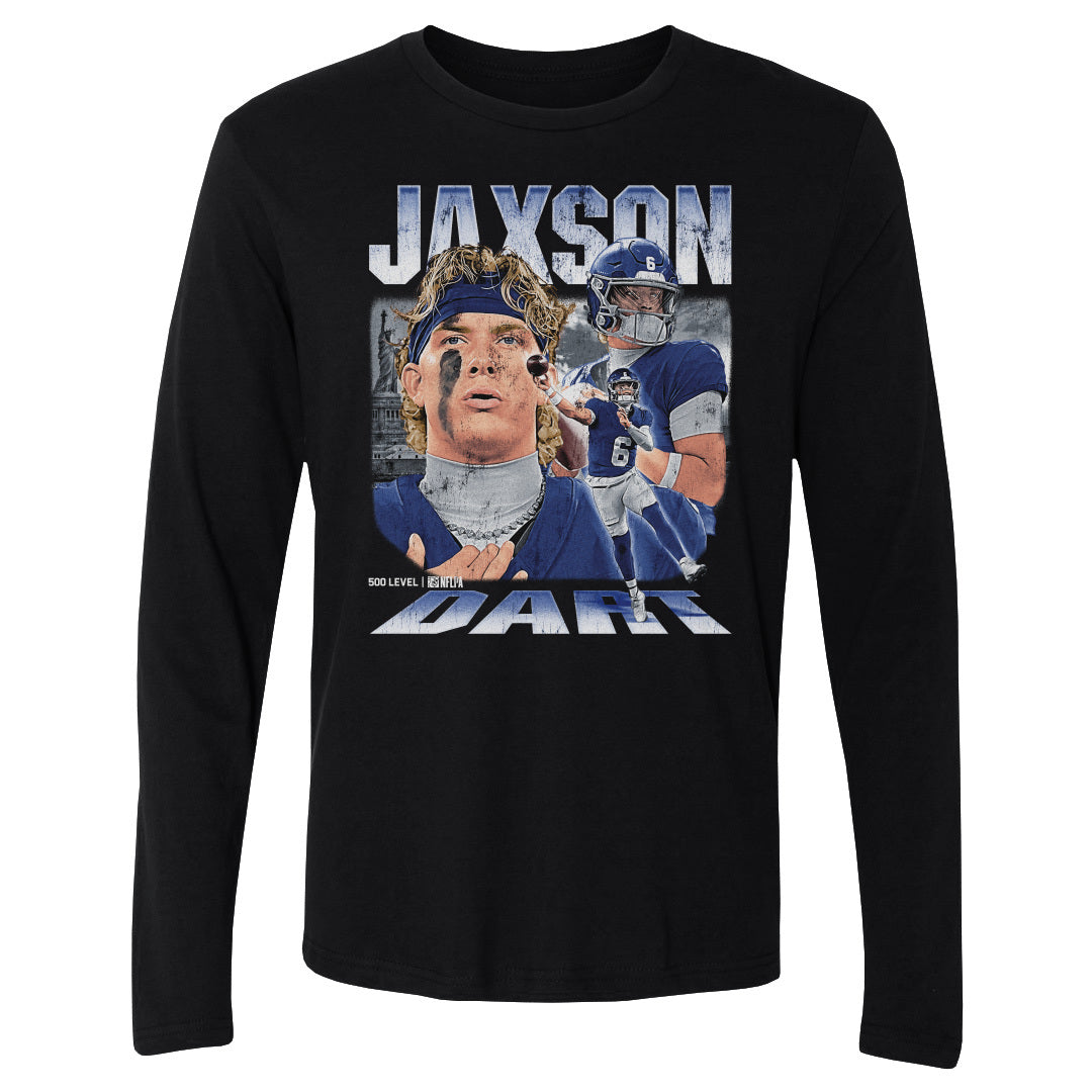 Jaxson Dart Men's Long Sleeve T-Shirt | 500 LEVEL
