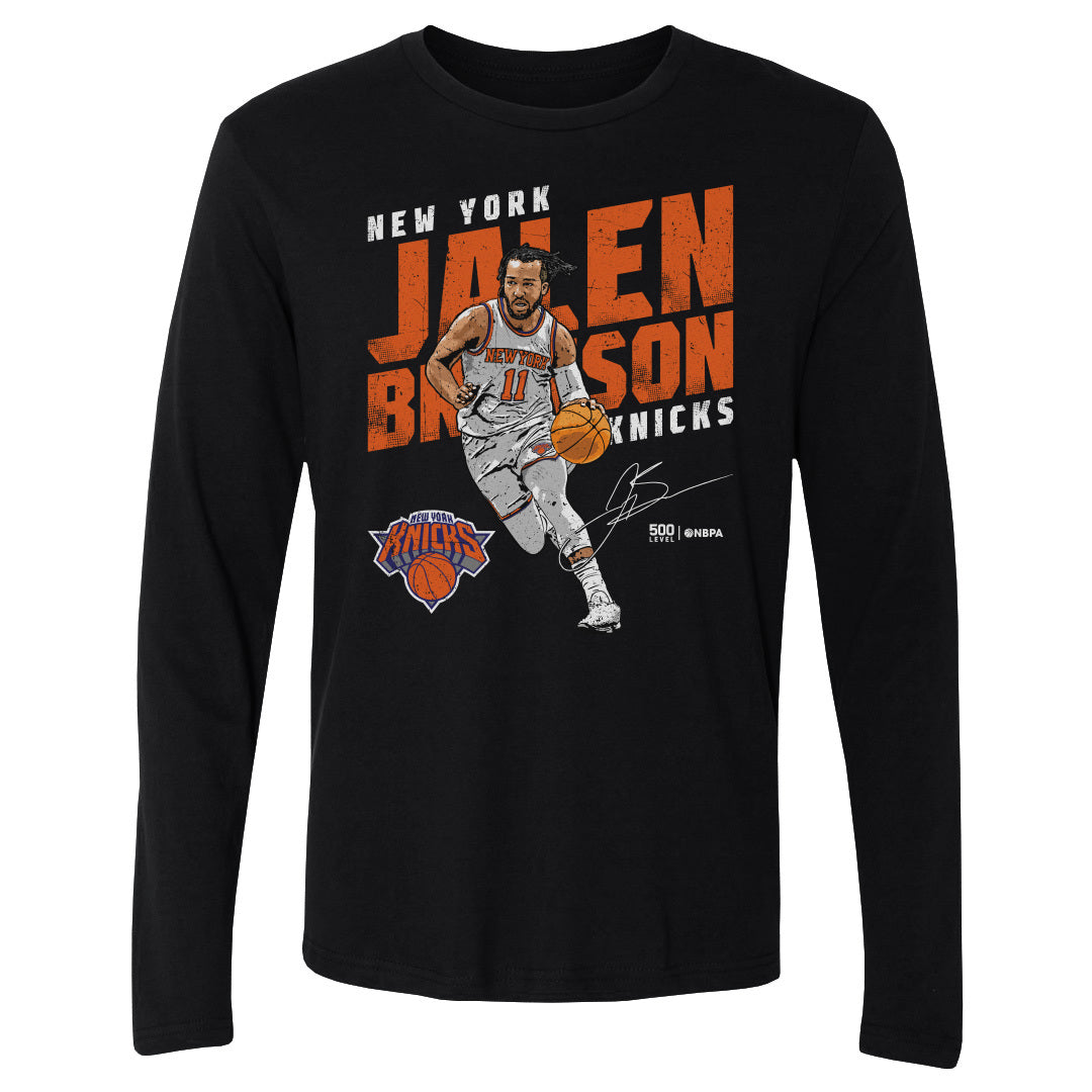 Jalen Brunson Men's Long Sleeve T-Shirt | 500 LEVEL