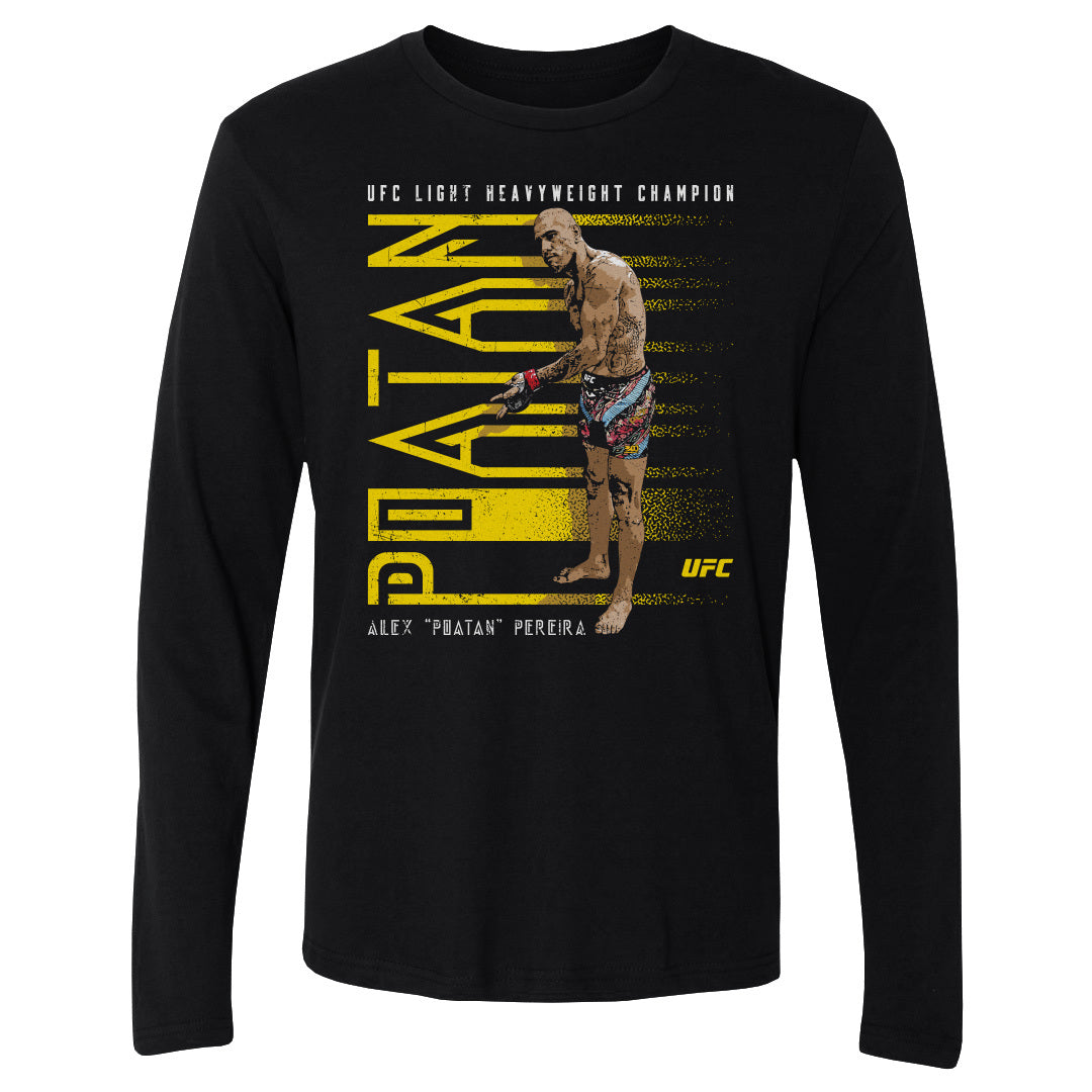 Alex Pereira Men's Long Sleeve T-Shirt | 500 LEVEL