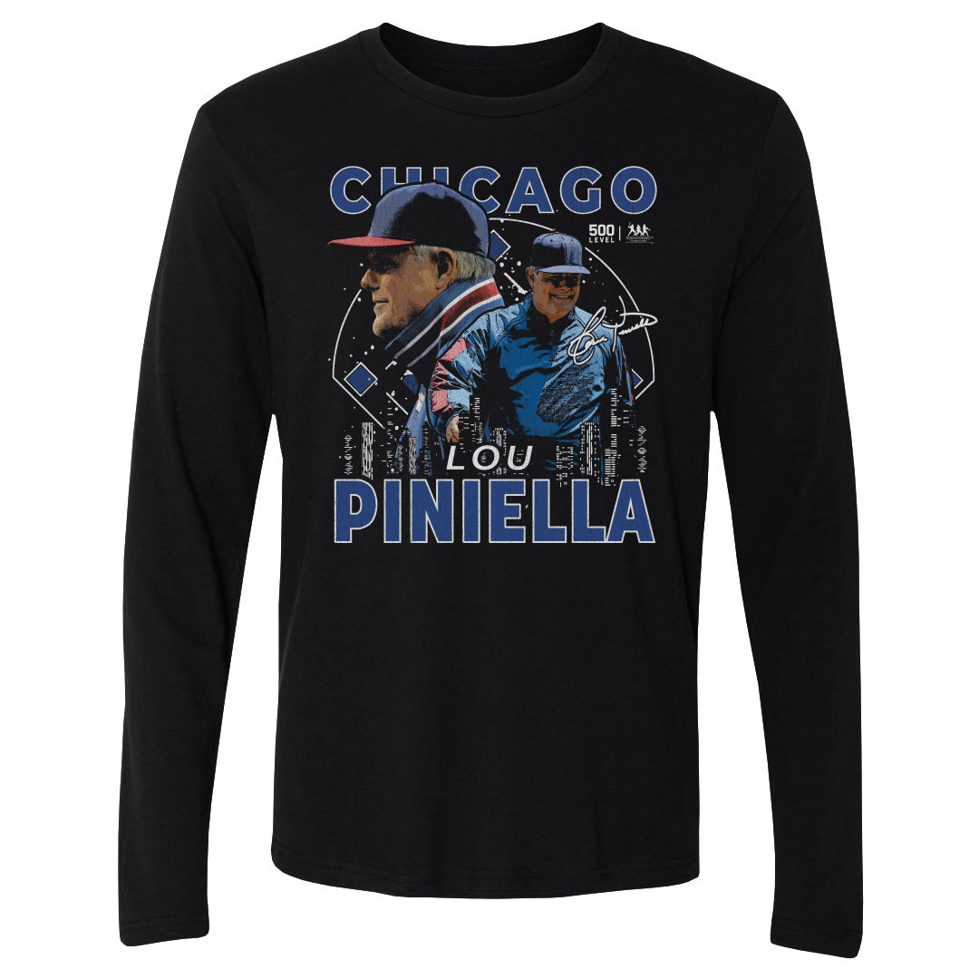 Lou Piniella Men's Long Sleeve T-Shirt | 500 LEVEL