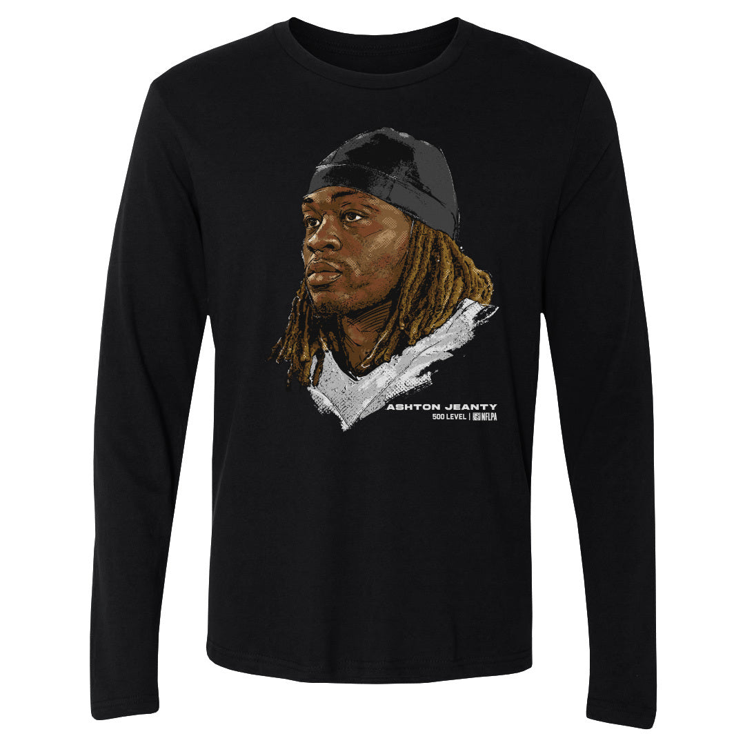 Ashton Jeanty Men's Long Sleeve T-Shirt | 500 LEVEL
