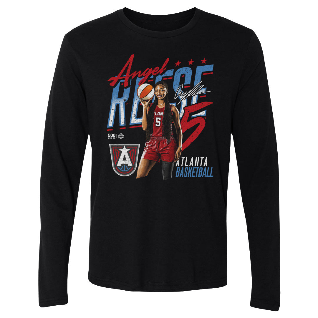 Angel Reese Men's Long Sleeve T-Shirt | 500 LEVEL