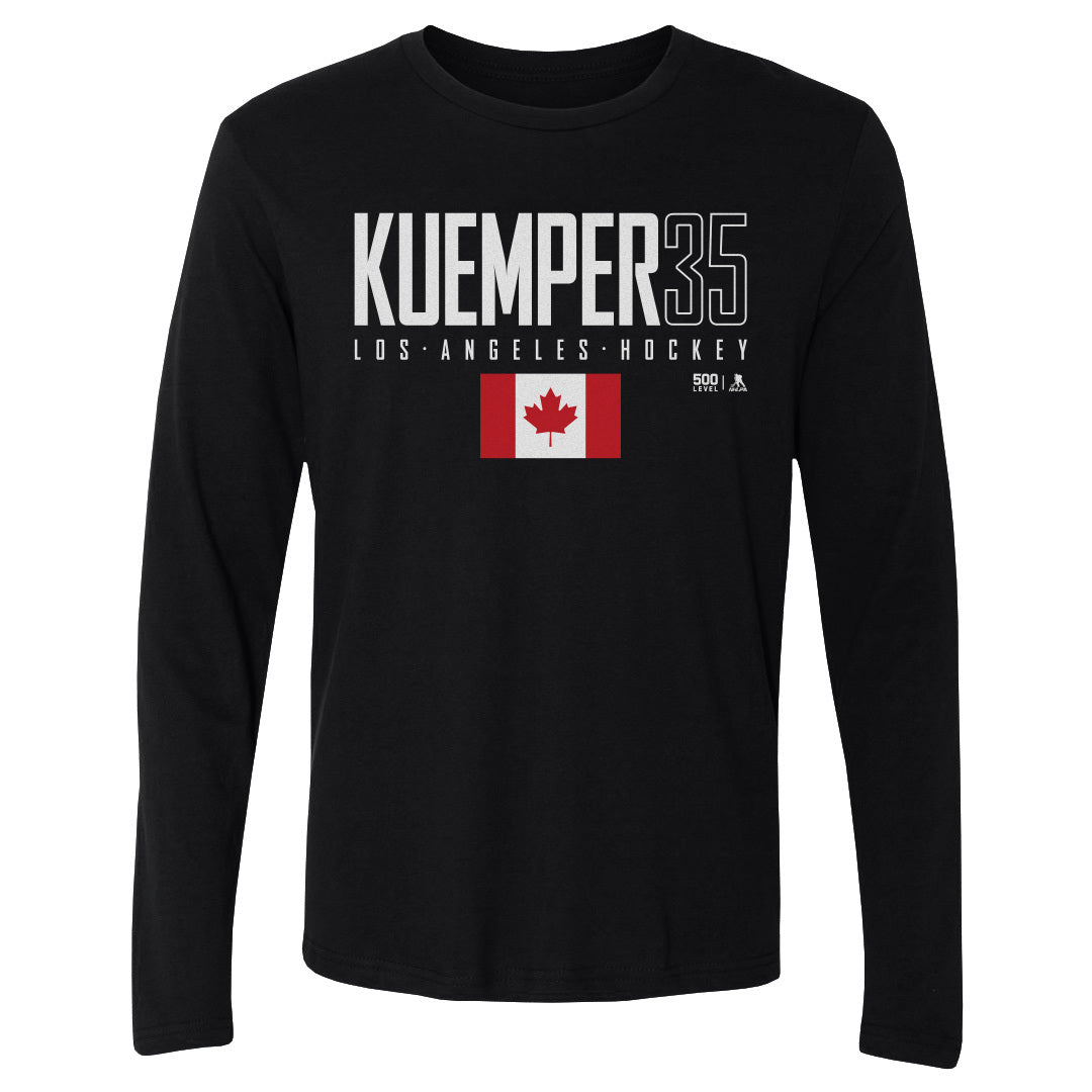 Darcy Kuemper Men's Long Sleeve T-Shirt | 500 LEVEL