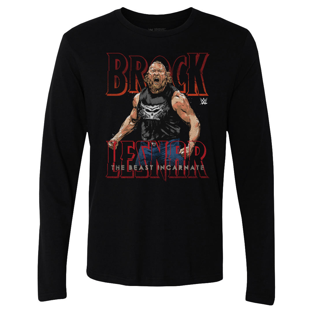 Brock Lesnar Men's Long Sleeve T-Shirt | 500 LEVEL