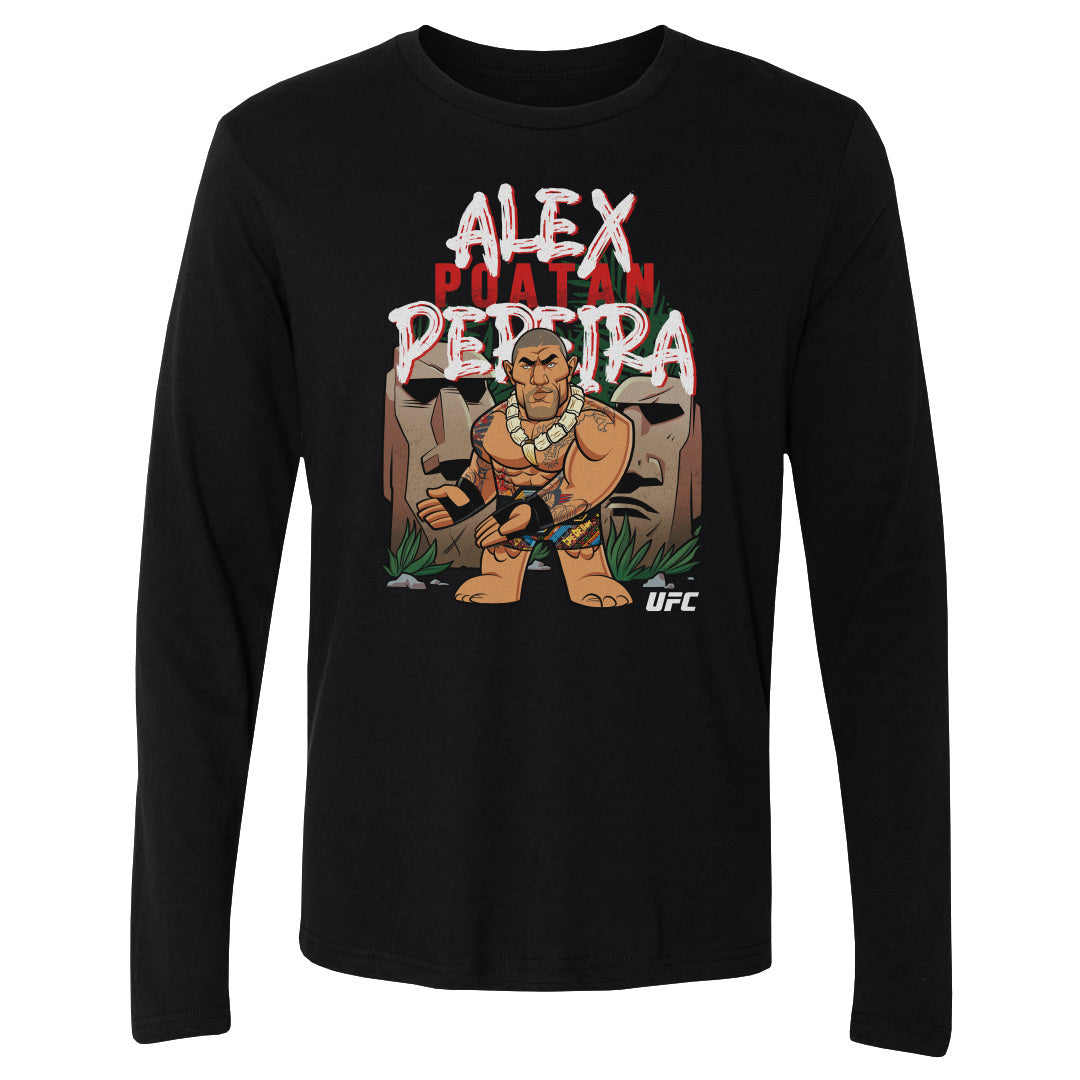 Alex Pereira Men's Long Sleeve T-Shirt | 500 LEVEL
