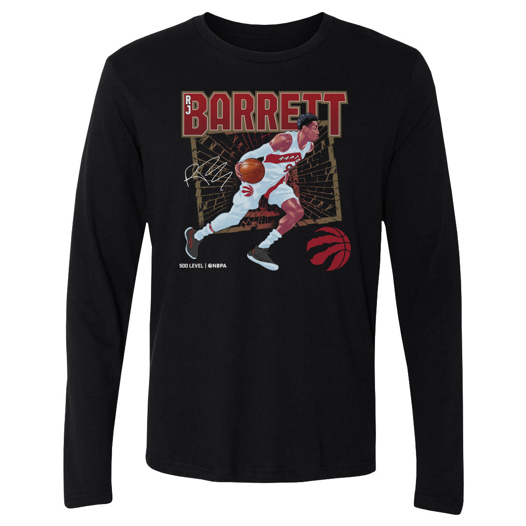 RJ Barrett Men's Long Sleeve T-Shirt | 500 LEVEL
