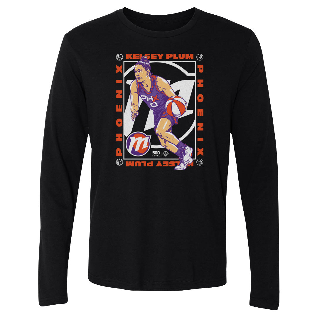 Kelsey Plum Men's Long Sleeve T-Shirt | 500 LEVEL